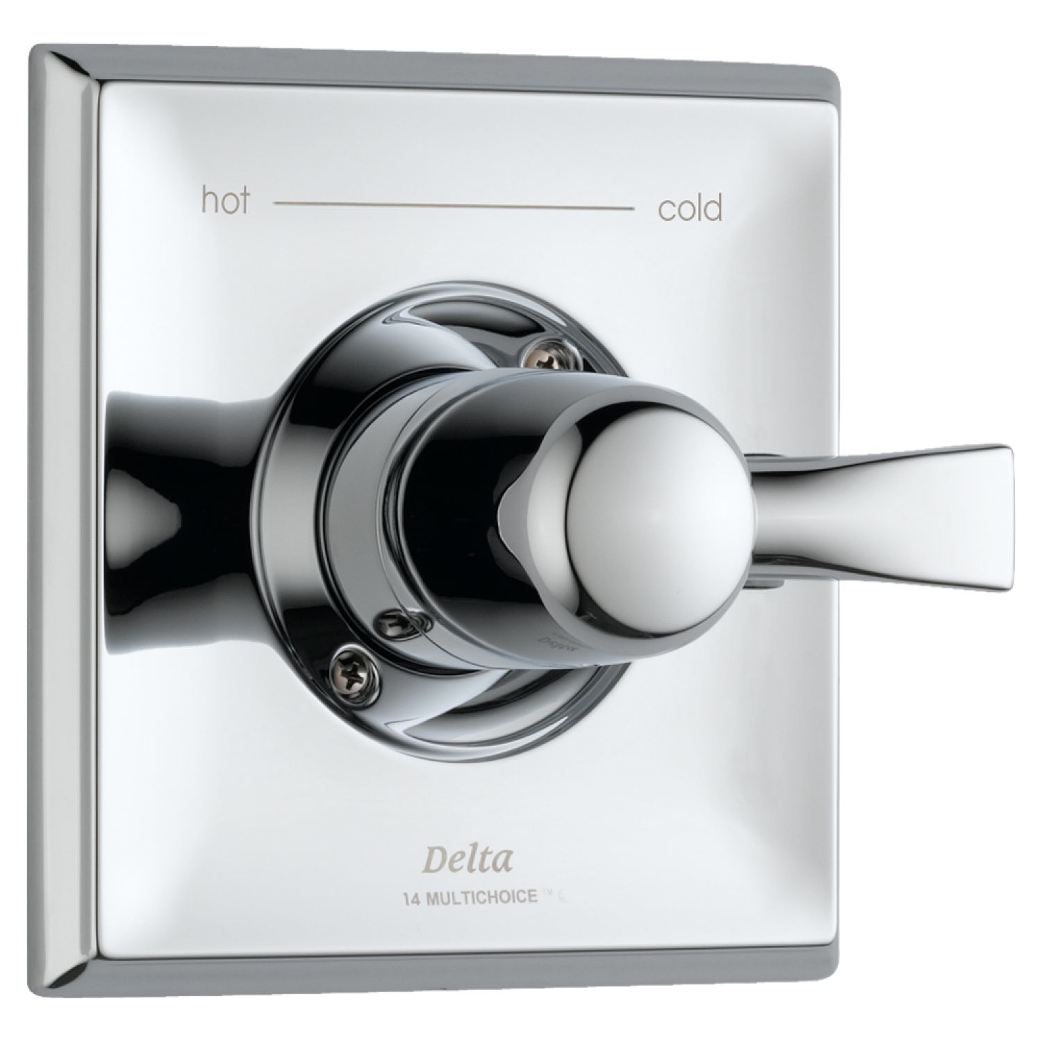 Delta T14051 Delta Dryden Monitor 14 Series Valve Trim, Lever Handle, Polished Chrome - T14051