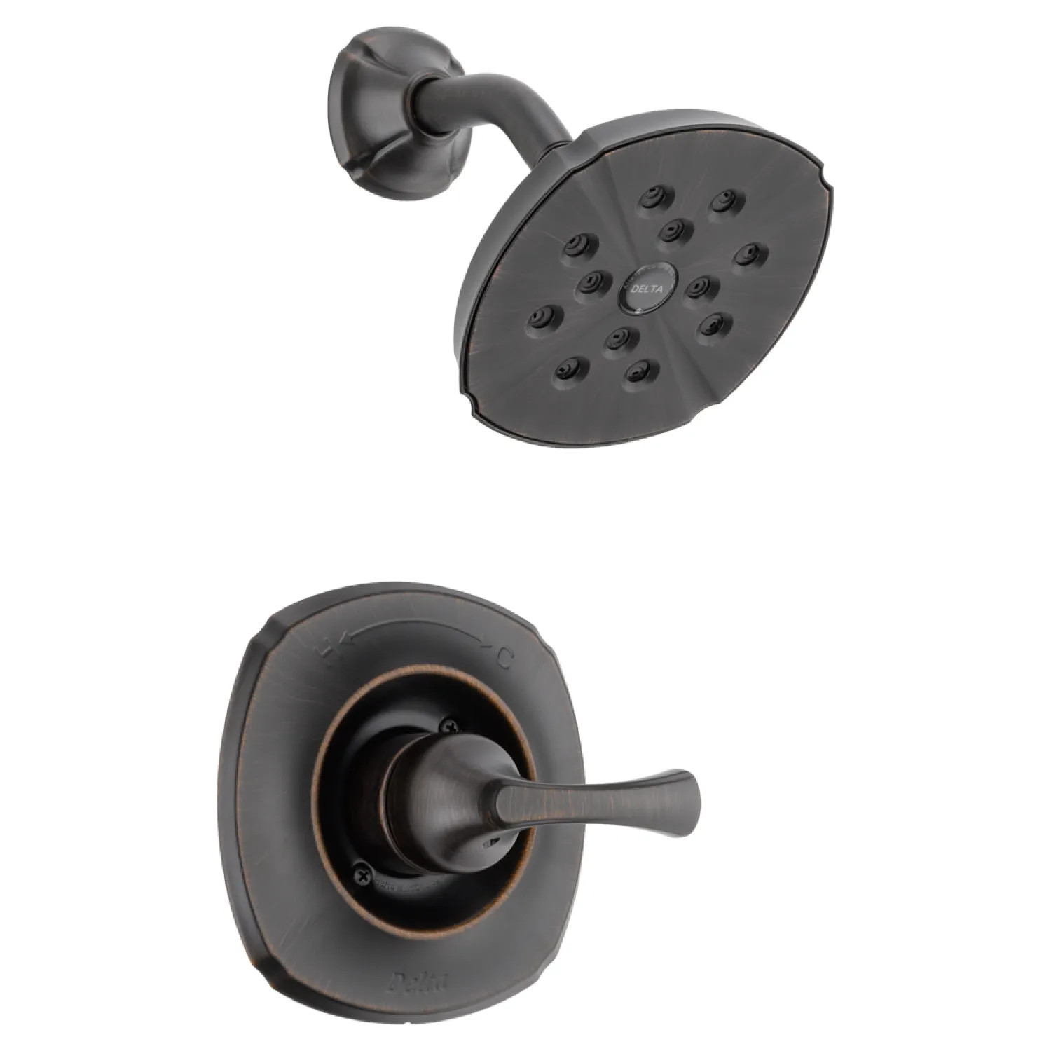 Delta T14292-RB Delta T14292-RB Addison Monitor Shower Only Trim - Venetian Bronze