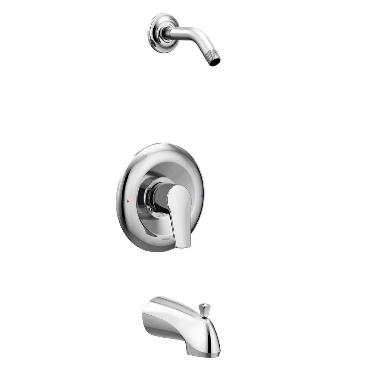 Moen T62803NH Moen T62803NH Method Posi-Temp Tub/Shower Trim, Chrome