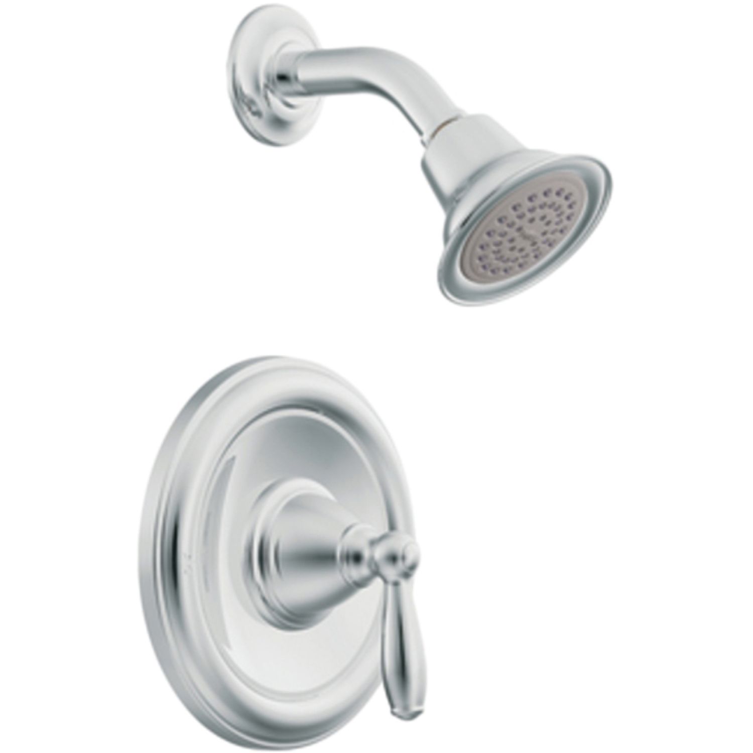 Moen T62152EP Moen Brantford Posi-Temp Single-Handle Shower Faucet, One-Function, 1.75 GPM, Lever Handle, Eco-Performance, Bulk Version, Chrome - T62152EP