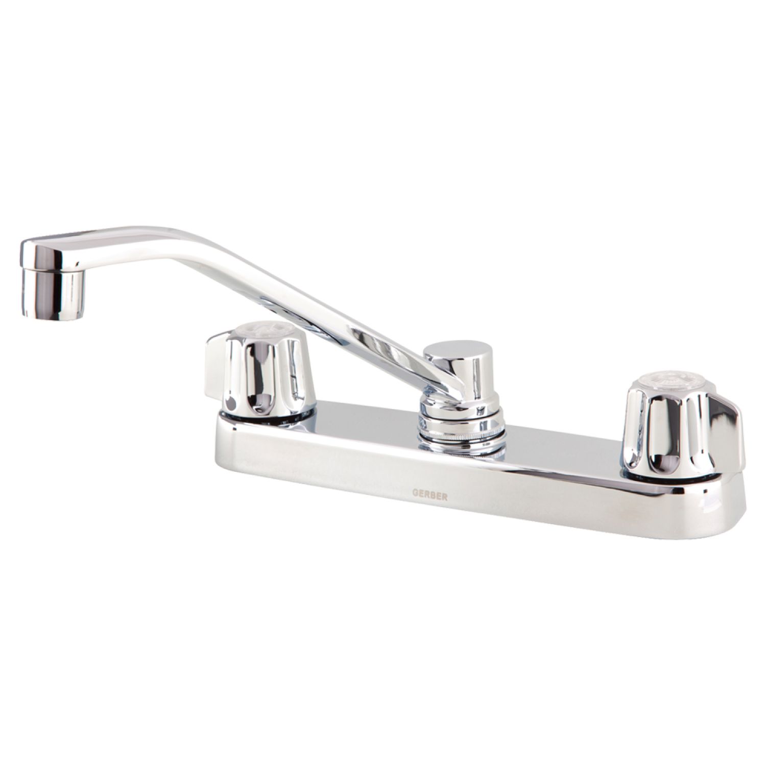 Gerber G0742406 Gerber Classics Two Handle Kitchen Faucet, Chrome - 07-42-406