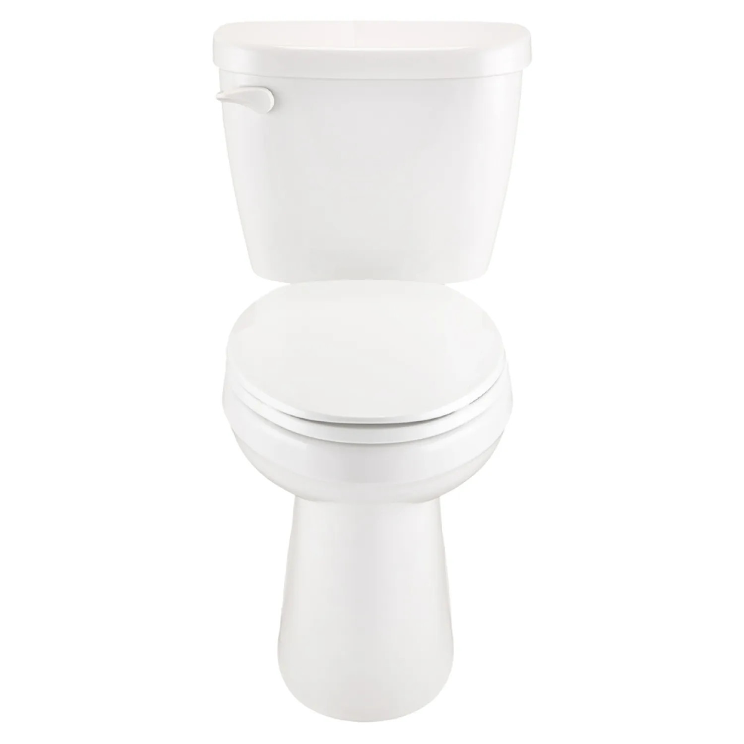 Gerber MX-21-022 Gerber MX-21-022 Maxwell ErgoHeight Compact Elongated Toilet, 1.6 gpf, Floor Mount Back Outlet, White