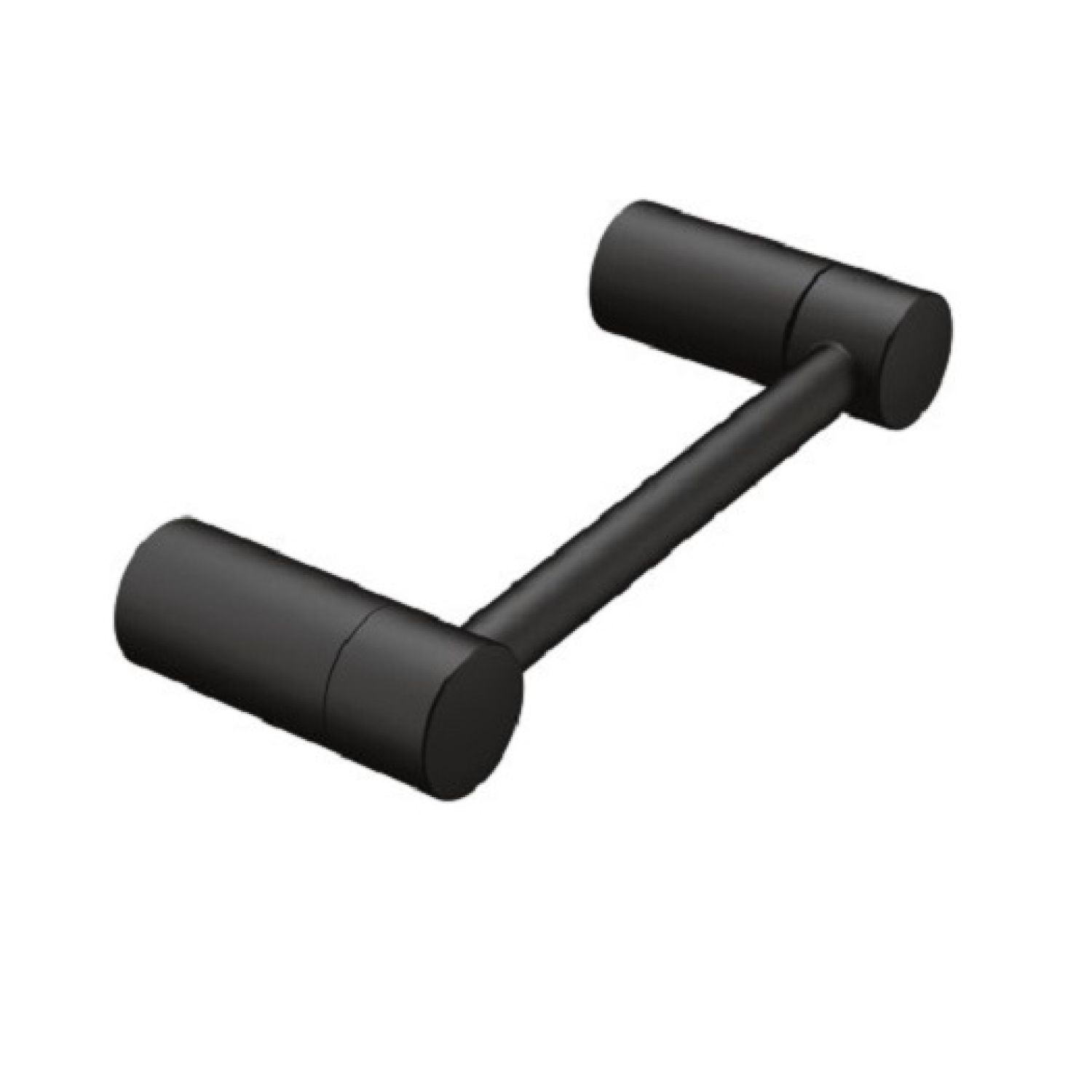 Moen YB0408BL Moen Align Pivoting Toilet Paper Holder, Matte Black - YB0408BL
