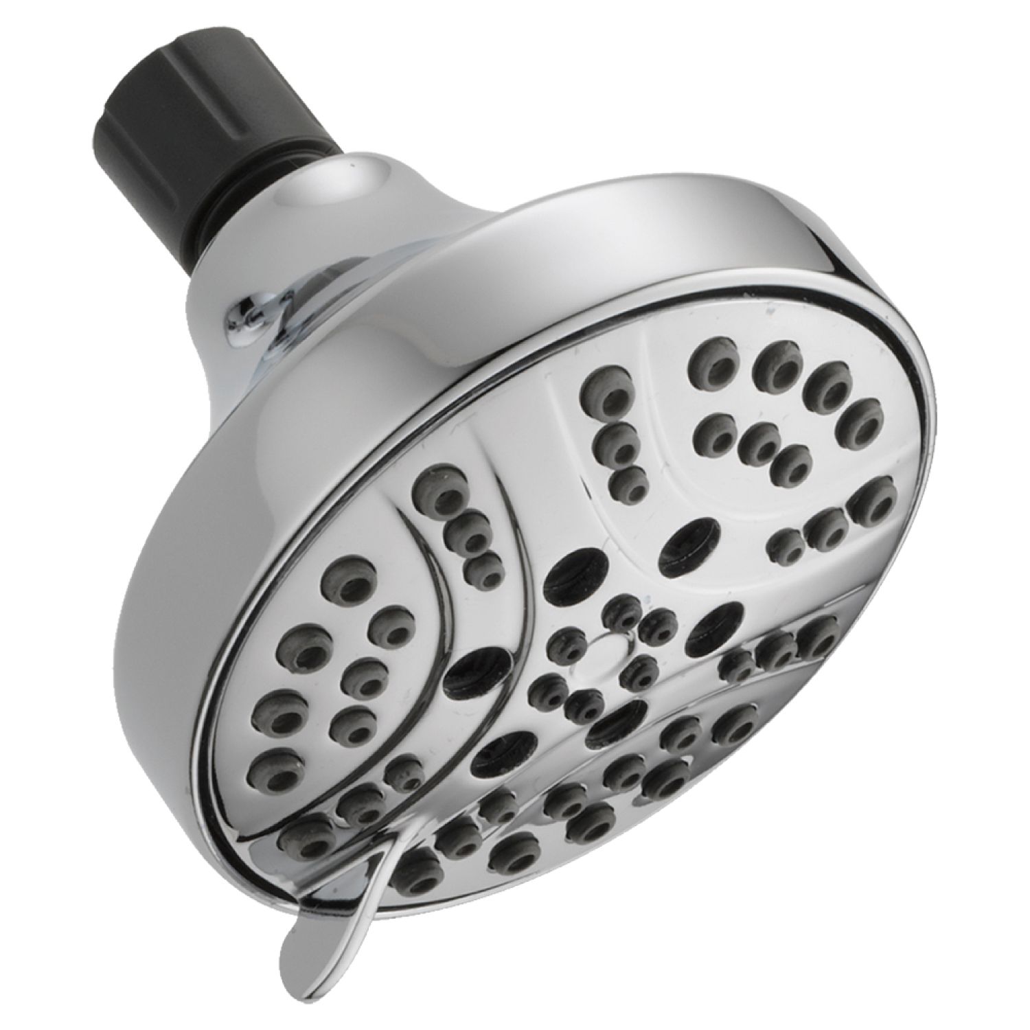 Peerless 76577 Peerless Water Amplifying Wall Mount Round Shower Head, 2 GPM, 80 PSI, WaterSense, Chrome - 76577