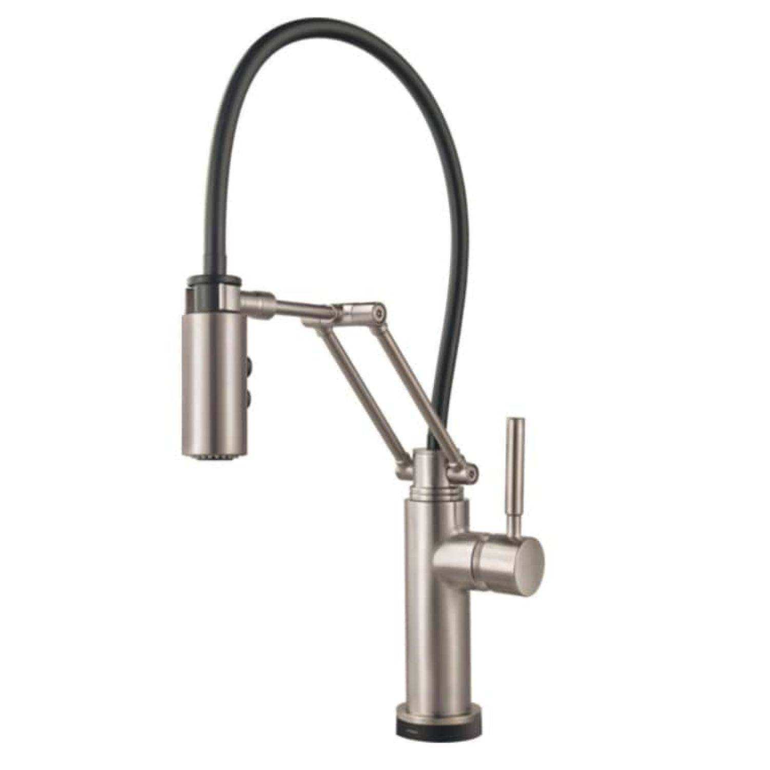 Brizo 64221LF-SS Brizo Solna Brilliance Stainless Single-Handle Articulating Kitchen Faucet with SmartTouch and MagneDock technology - 64221LF-SS