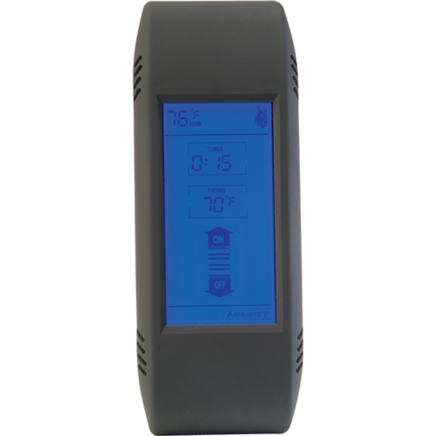 MHSC TSST Monessen TSST Touch-Screen Hand-Held Thermostat Remote with 6-Hour Countdown Timer, Large LCD Screen, Child Proof Lock-out