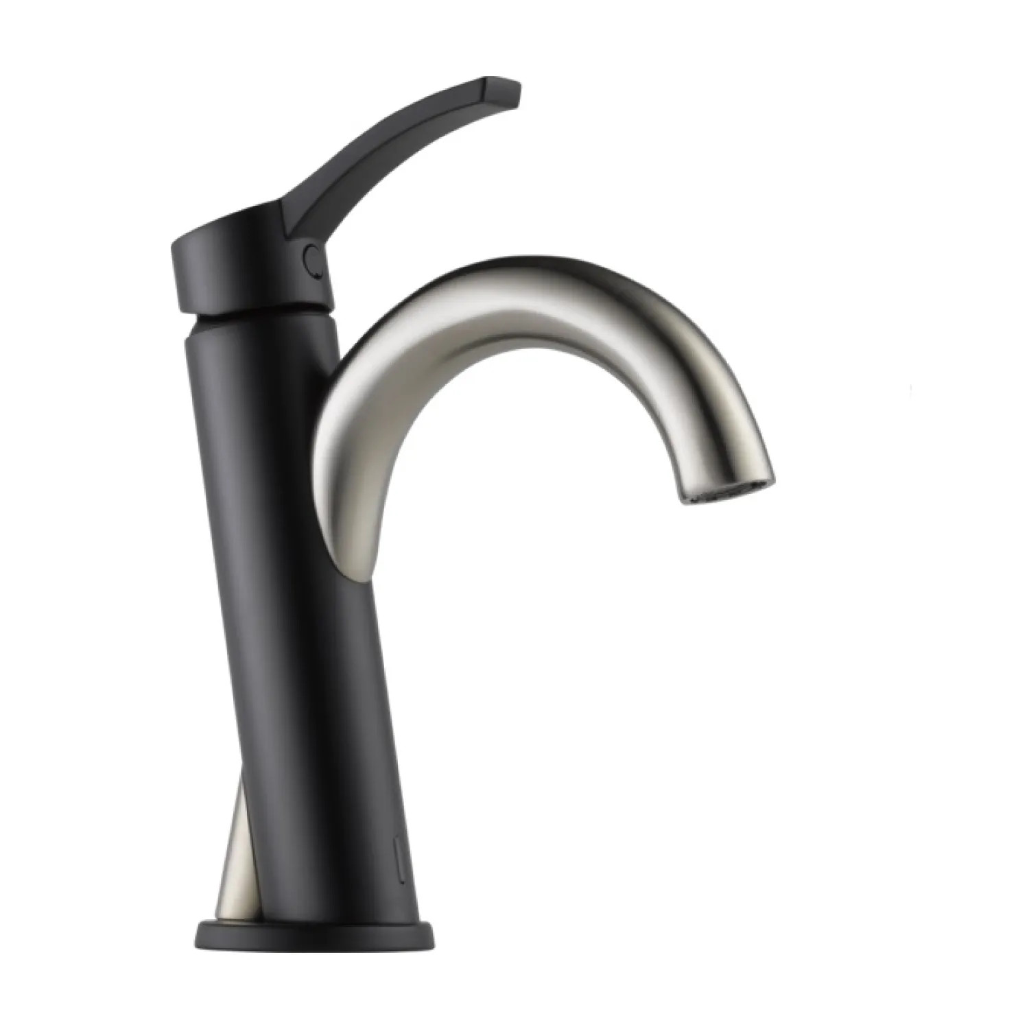 Brizo 65975LF-BNBL-ECO Brizo Odin One-Handle Brushed Nickel/Matte Black Bathroom Faucet with SmartTouchPlus, 1.2 GPM, Single-Hole, Less Drain - 65975LF-BNBL-ECO