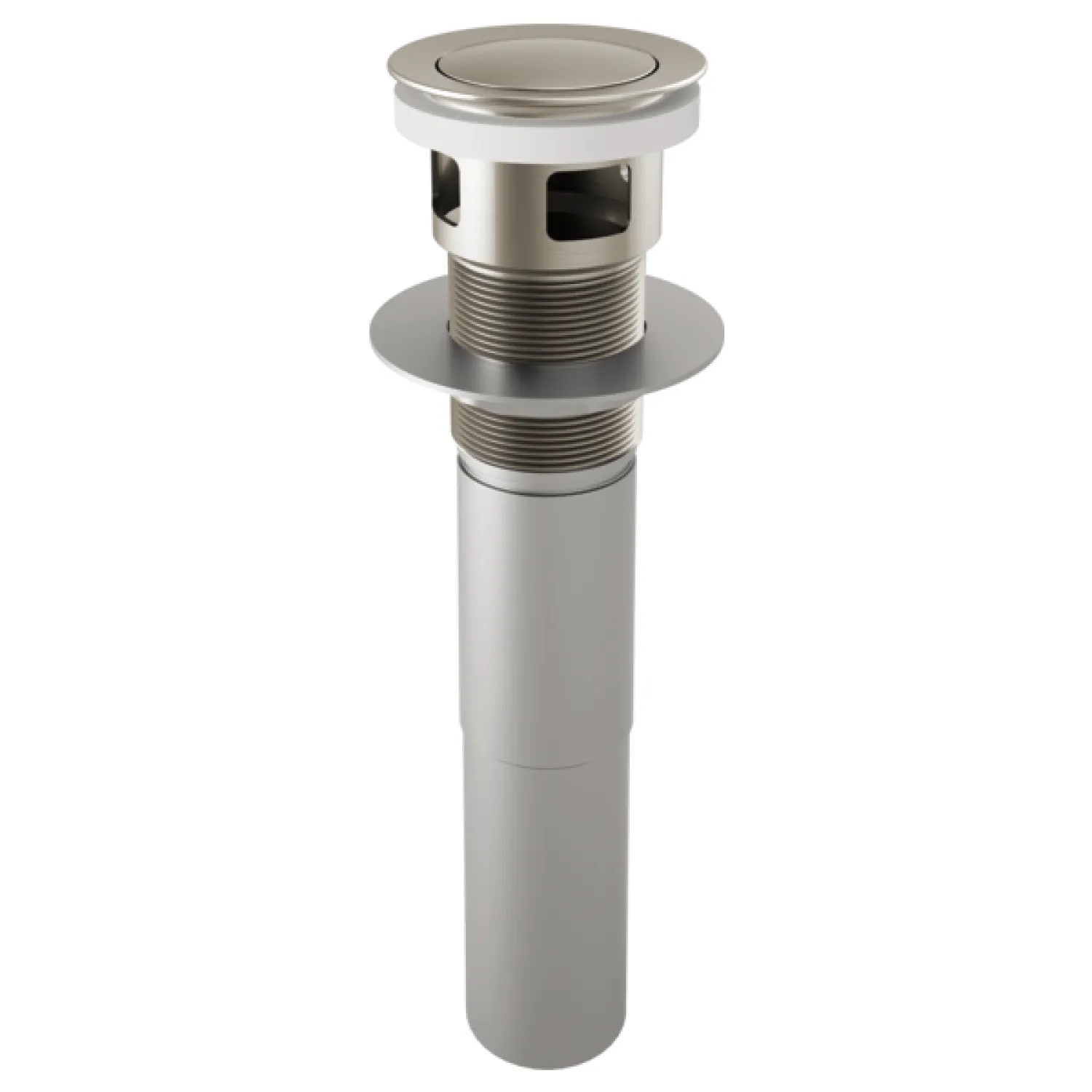 Brizo RP81628NK Brizo Push Button Pop-Up with Overflow, Luxe Nickel - (RP81628NK)