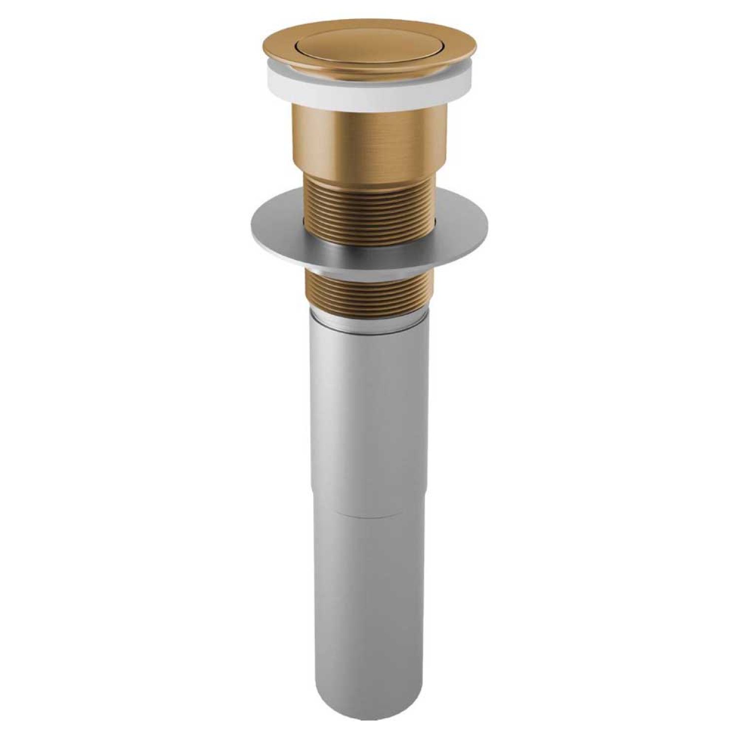 Brizo RP81627BZ Brizo RP81627BZ Brushed Bronze Gold Push Button Pop-Up without Overflow