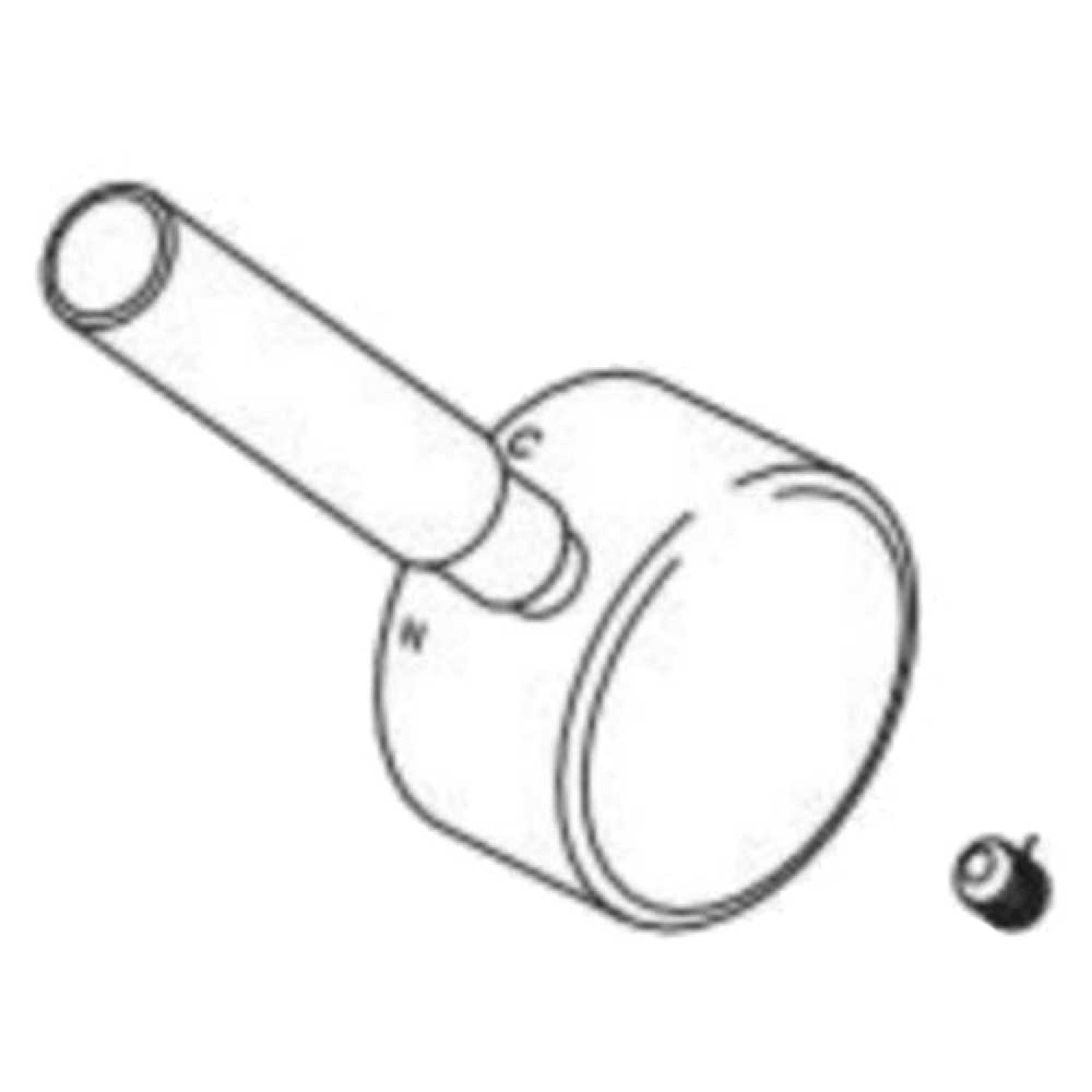 Delta RP73084SS Delta RP73084SS Trask Handle and Set Screw, Stainless