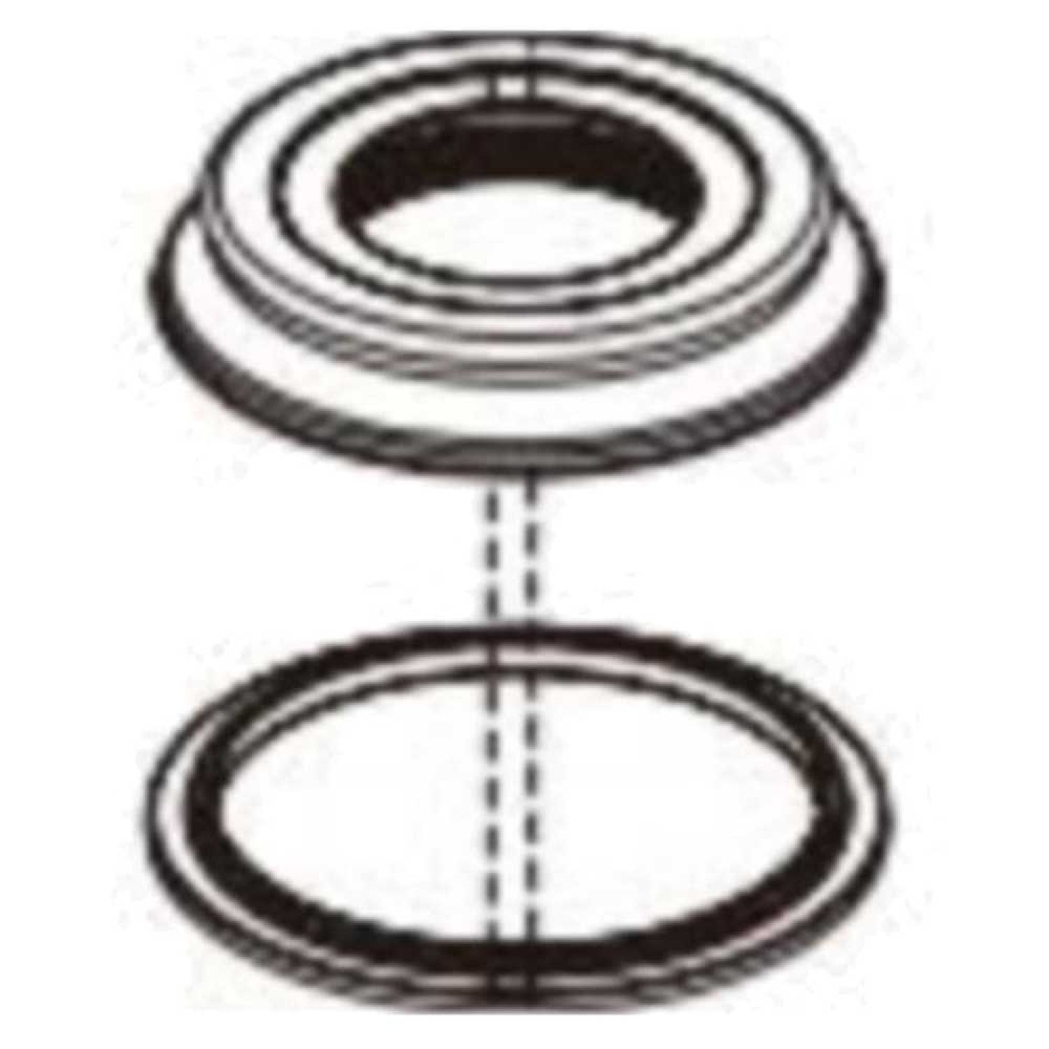 Delta RP84386SP Delta RP84386SP Spotshield Brushed Nickel Flange and Gasket