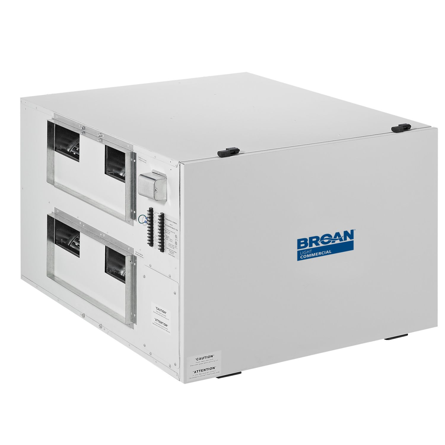 Broan B12LCDHSNW Broan-NuTone Light Commercial Energy Recovery Ventilator (ERV), 1026 CFM, Side Ports - B12LCDHSNW