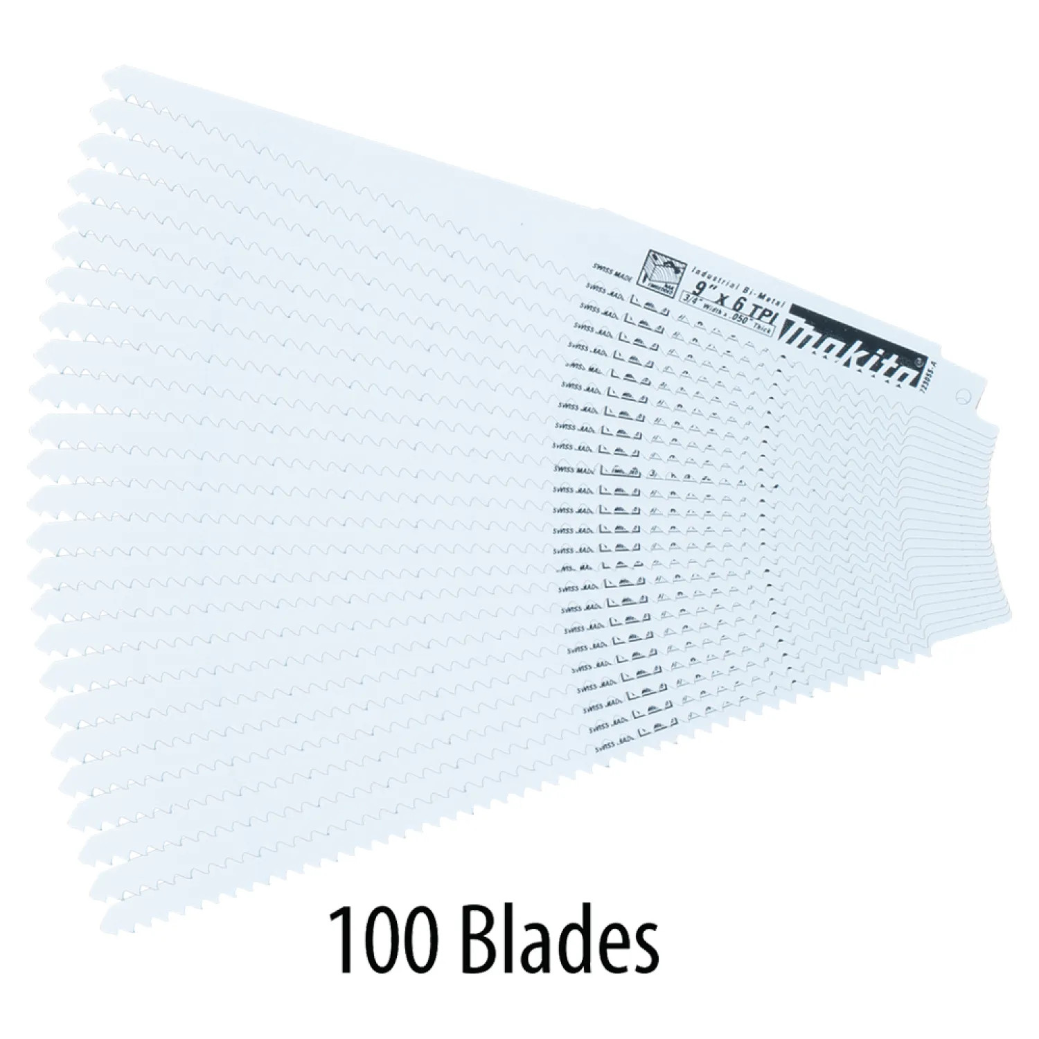 Milwaukee 48-00-5036 9-Inch 6 TPI Super Sawzall Blades (5-Pack