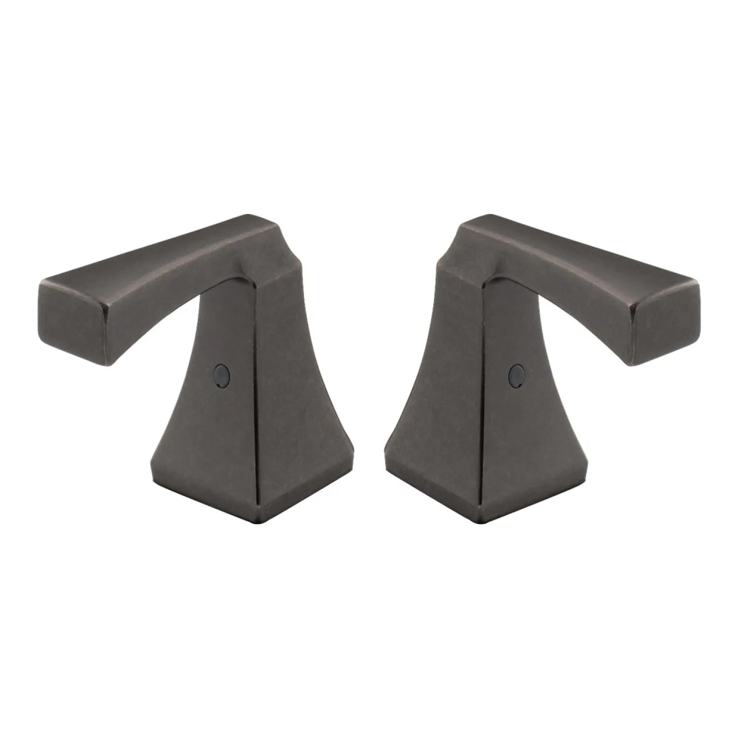 Delta H251PT Delta Dryden Metal Lever Handle Set for 3551LF Two-Handle Widespread Bathroom Faucet, ADA, Aged Pewter - H251PT