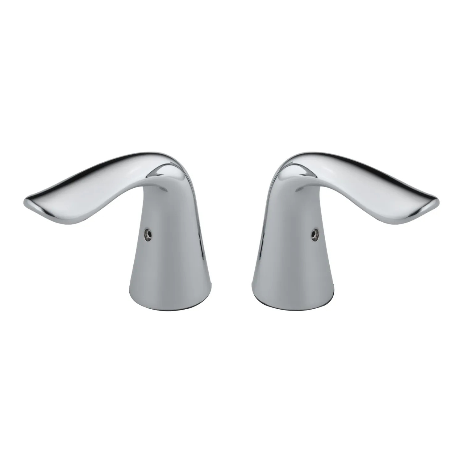 Delta H238 Delta Lahara Chrome Metal Lever Handle Set for 3538-MPU-DST Two-Handle Widespread Bathroom Faucet, ADA - H238