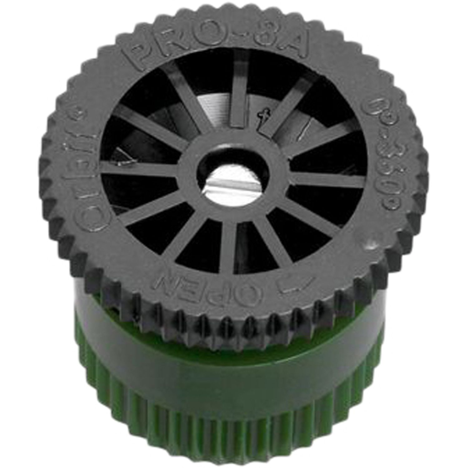 Orbit 53581 Orbit 53581L Adjustable Sprinkler Spray Nozzle, For Use With Male Stem Spring-Loaded Sprinklers and Shrub Heads, Green