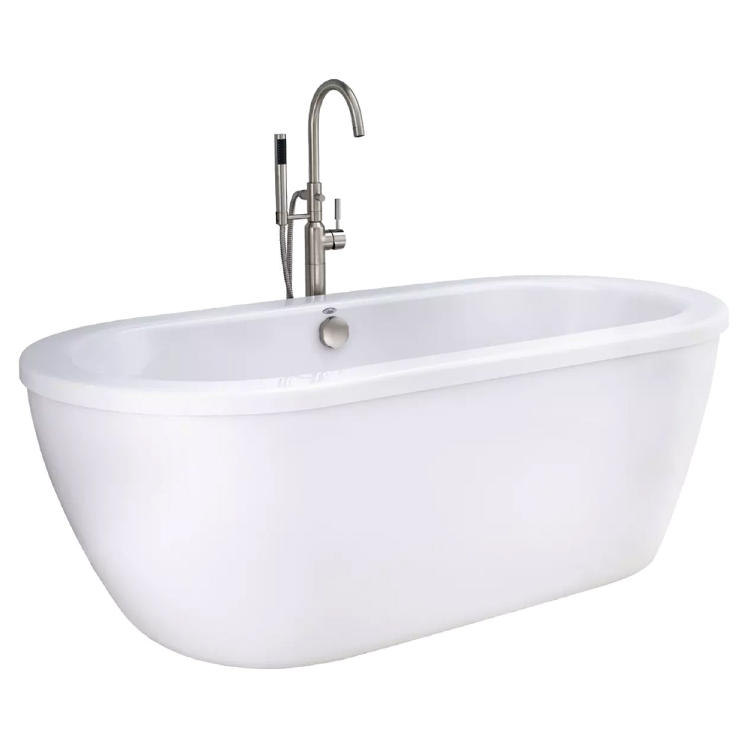 American Standard 2764.014M203.011 American Standard 2764.014M203.011 Cadet Freestanding Tub Kit - Satin Nickel
