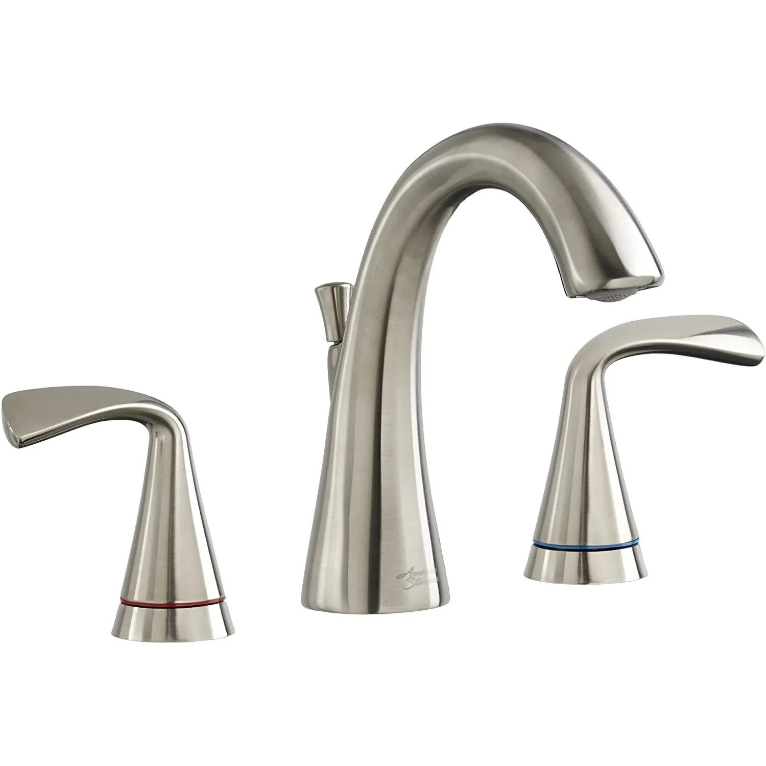 American Standard 7186.211.295 American Standard 7186.211.295 Fluent Two-Handle Widespread Bathroom Faucet, Brushed Nickel