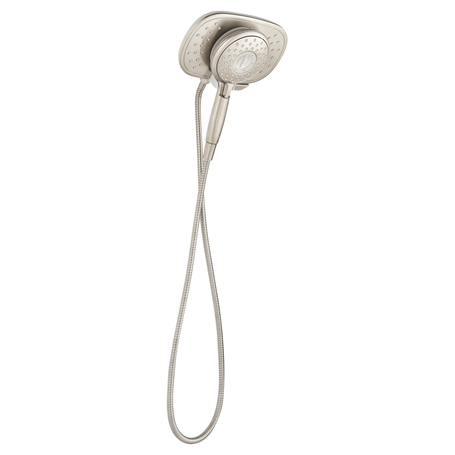 American Standard 9038254.295 American Standard Spectra Duo 2-in-1 Showerhead, 4-Function, WaterSense, 1.8 GPM, Brushed Nickel - 9038.254.295