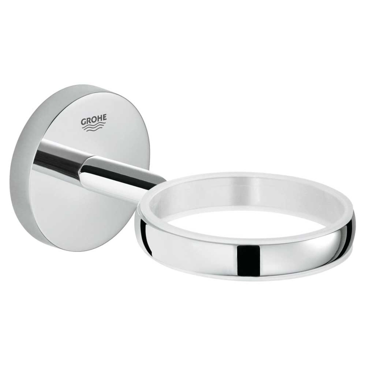Grohe 40585001 Grohe BauCosmopolitan Holder, StarLight Chrome - 40585001