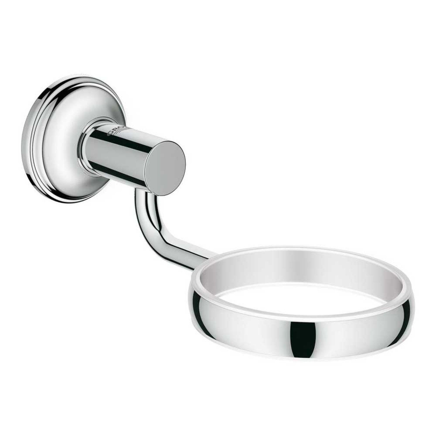 Grohe 40652001 Grohe 40652001 Essentials Authentic Holder in StarLight Chrome 