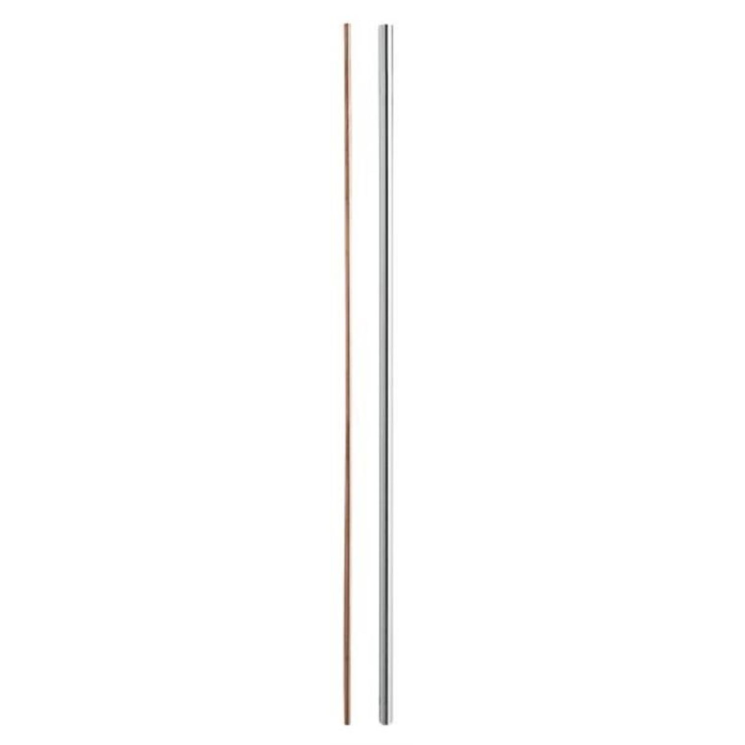 Grohe 48054000 Grohe Shower System Pipe for Rain Shower Retrofitting, 34in Shorter, StarLight Chrome - 48054000