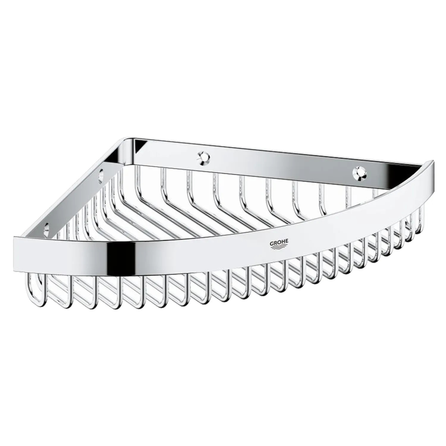 Grohe 40809000 Grohe 40809000 Selection Cube Large Corner Basket - StarLight Chrome 
