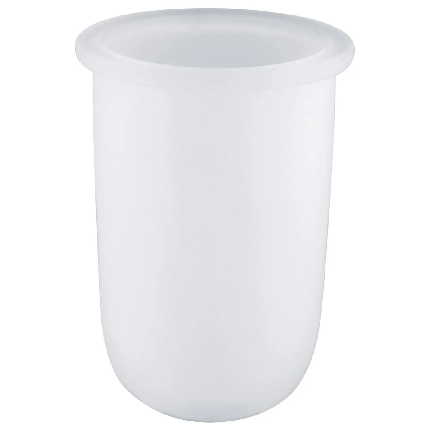 Grohe 40393000 Grohe 40393000 Essentials Spare Glass For Brush, Satin White 