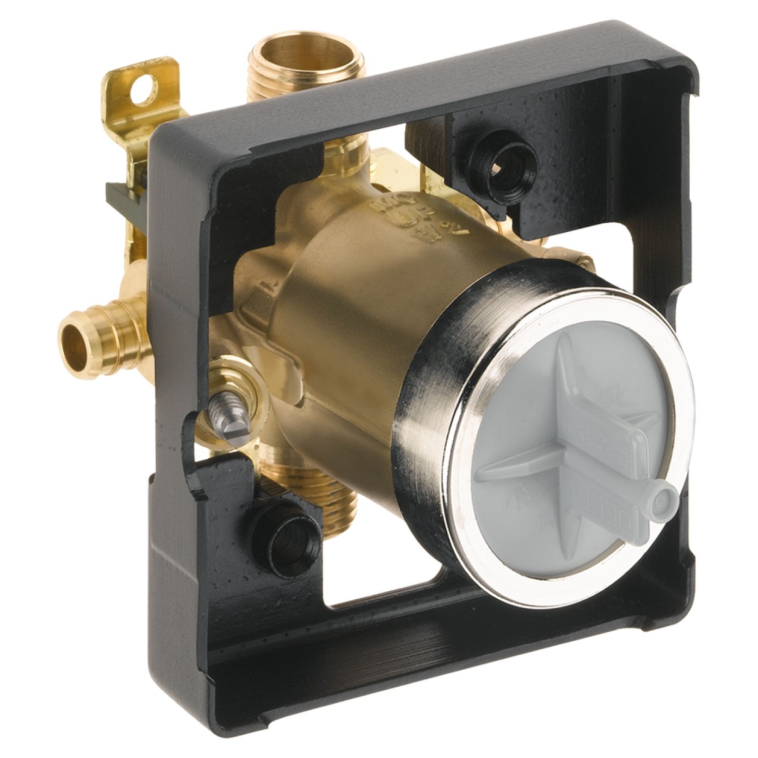 Delta R10000-PXWS Delta R10000-PXWS MultiChoice Universal Tub/Shower Rough-In Valve w/ Stops, 1/2