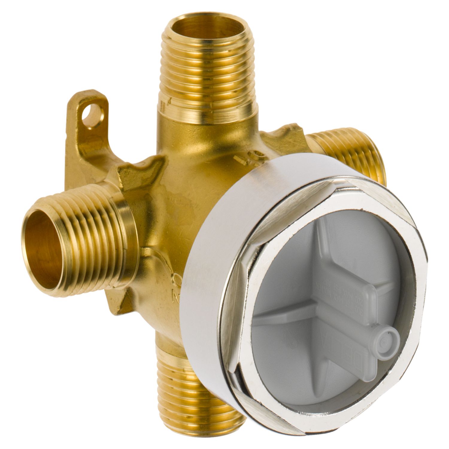 Delta R11000 Delta R11000 MultiChoice Universal Tub/Shower 3/6-Setting Diverter Rough-In Valve, 1/2