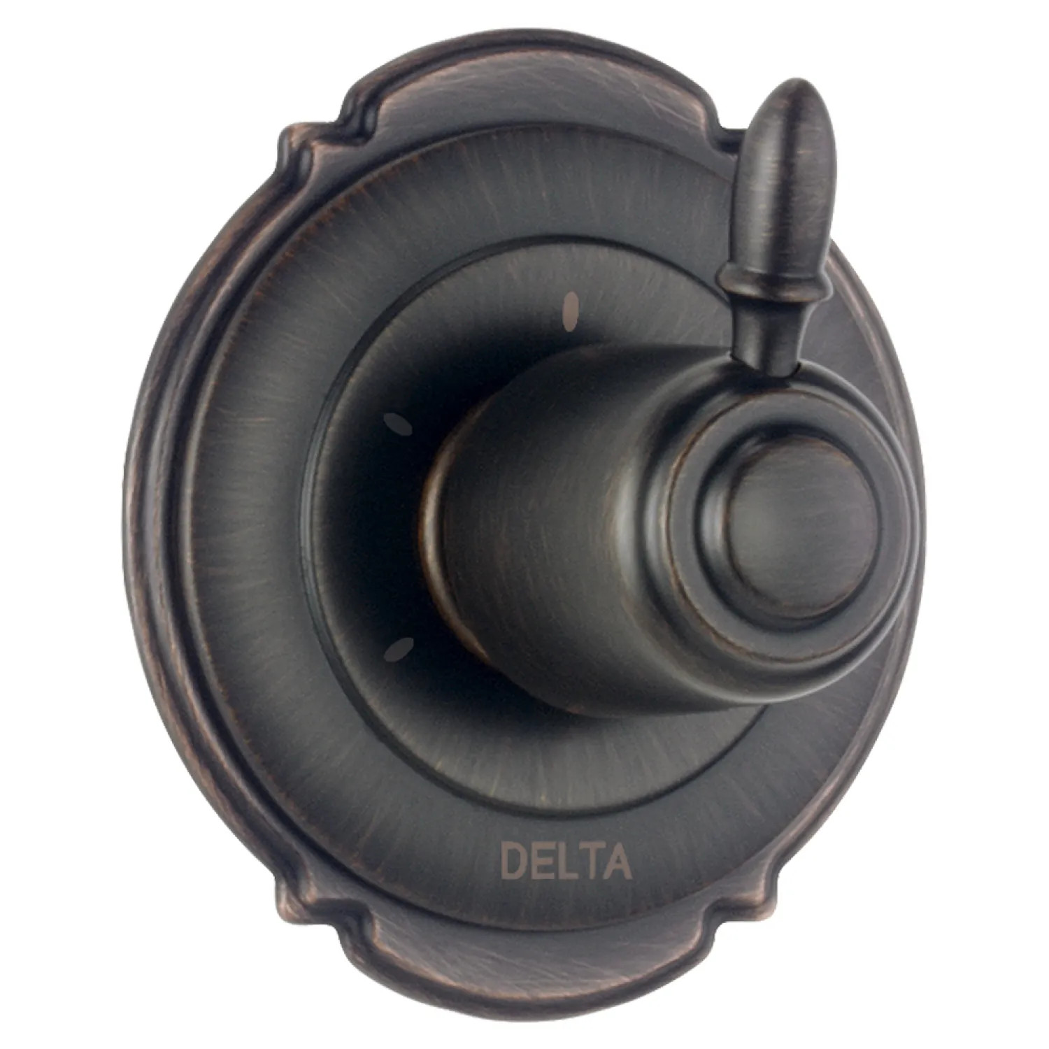 Delta T11855-RB Delta T11855-RB Victorian 3-Setting 2-Port Diverter Trim - Venetian Bronze