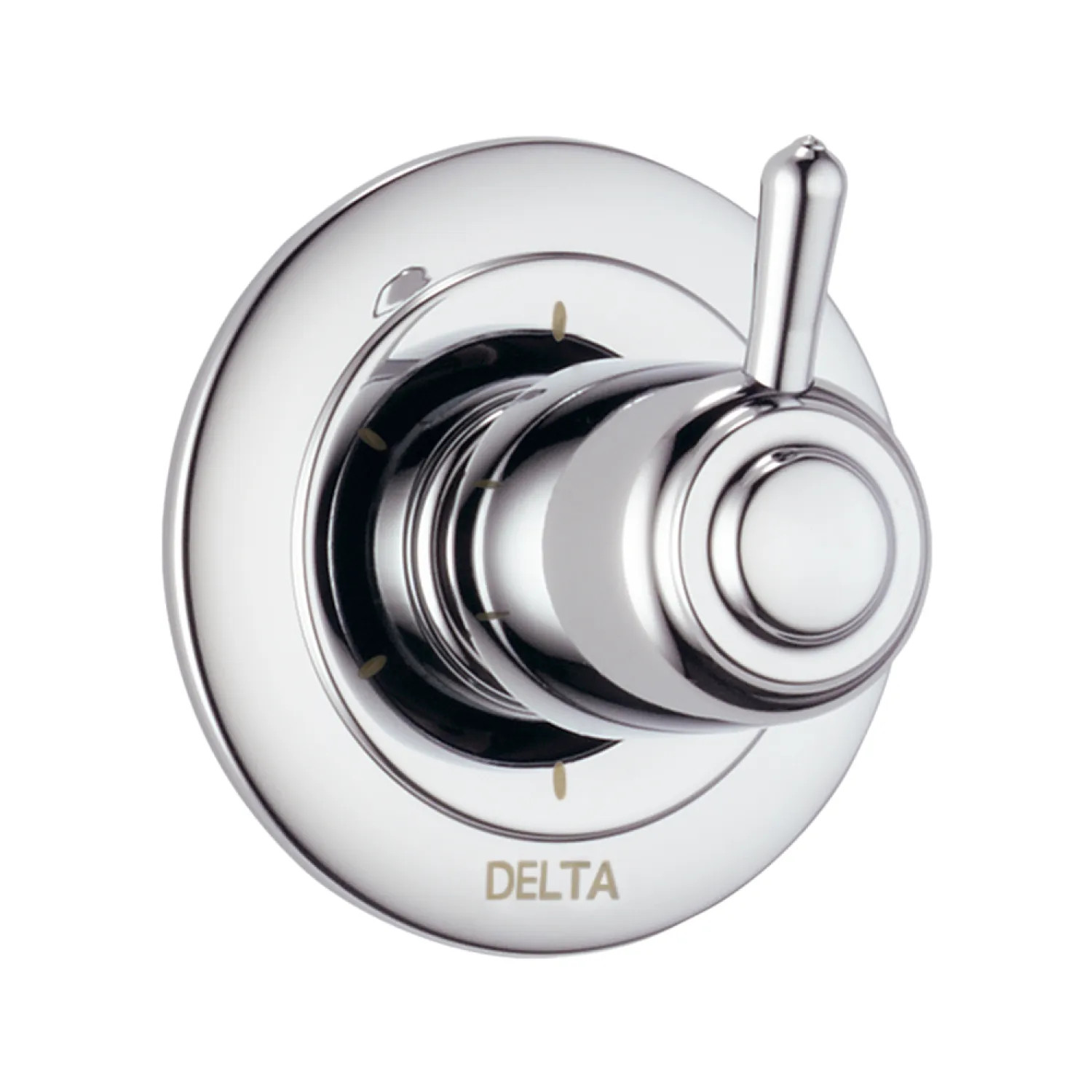 Delta T11900 Delta Classic 6-Function Diverter Valve Trim, Lever Handle, 3-Port, Polished Chrome - T11900