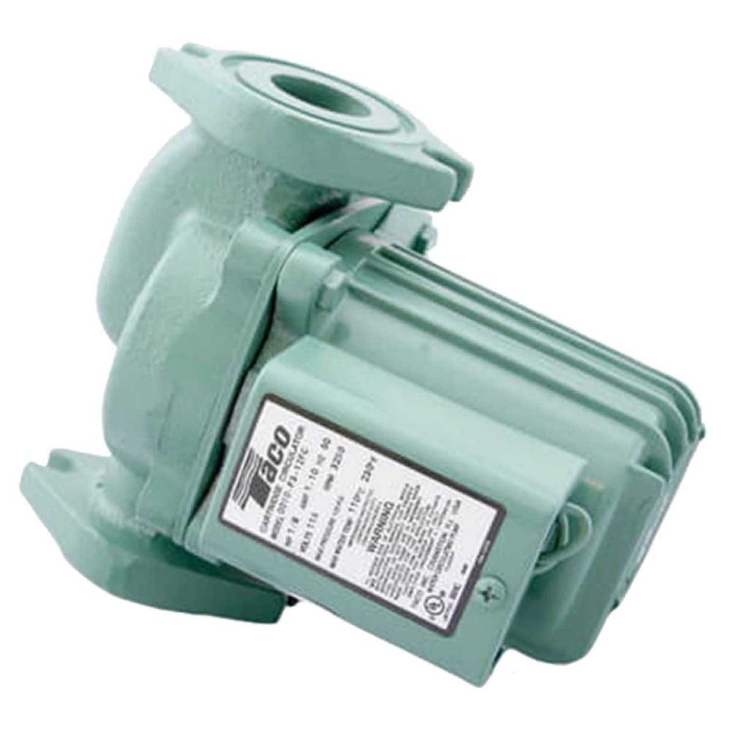Taco 0013-F3-1IFC Taco 1-Phase Circulator Pump with Integral Flow Check, 33 GPM, 115V, 1/6 HP, Cast Iron, Flange - 0013-F3-1IFC