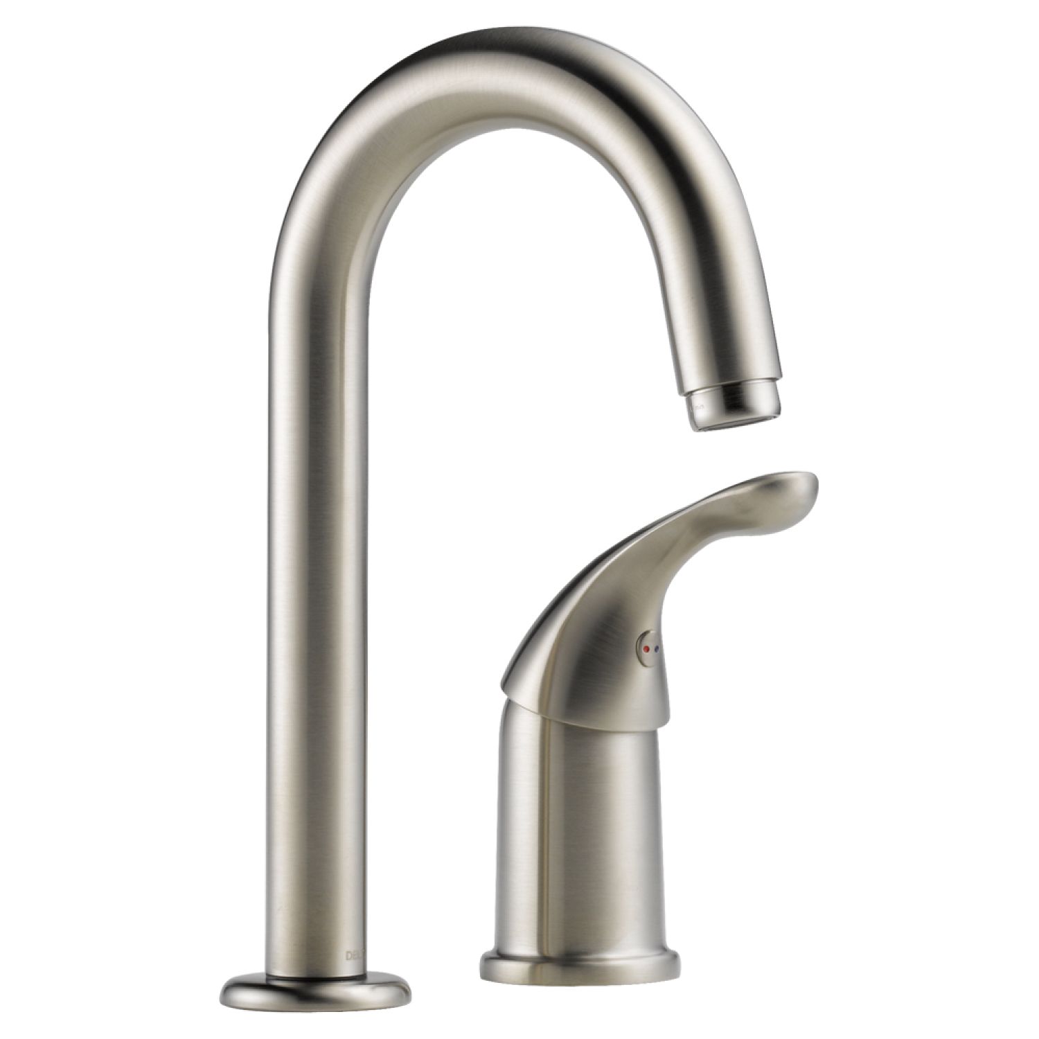 Delta 1903-SS-DST Delta Classic Single Handle Bar/Prep Faucet, 2 Hole, Stainless Steel - 1903-SS-DST