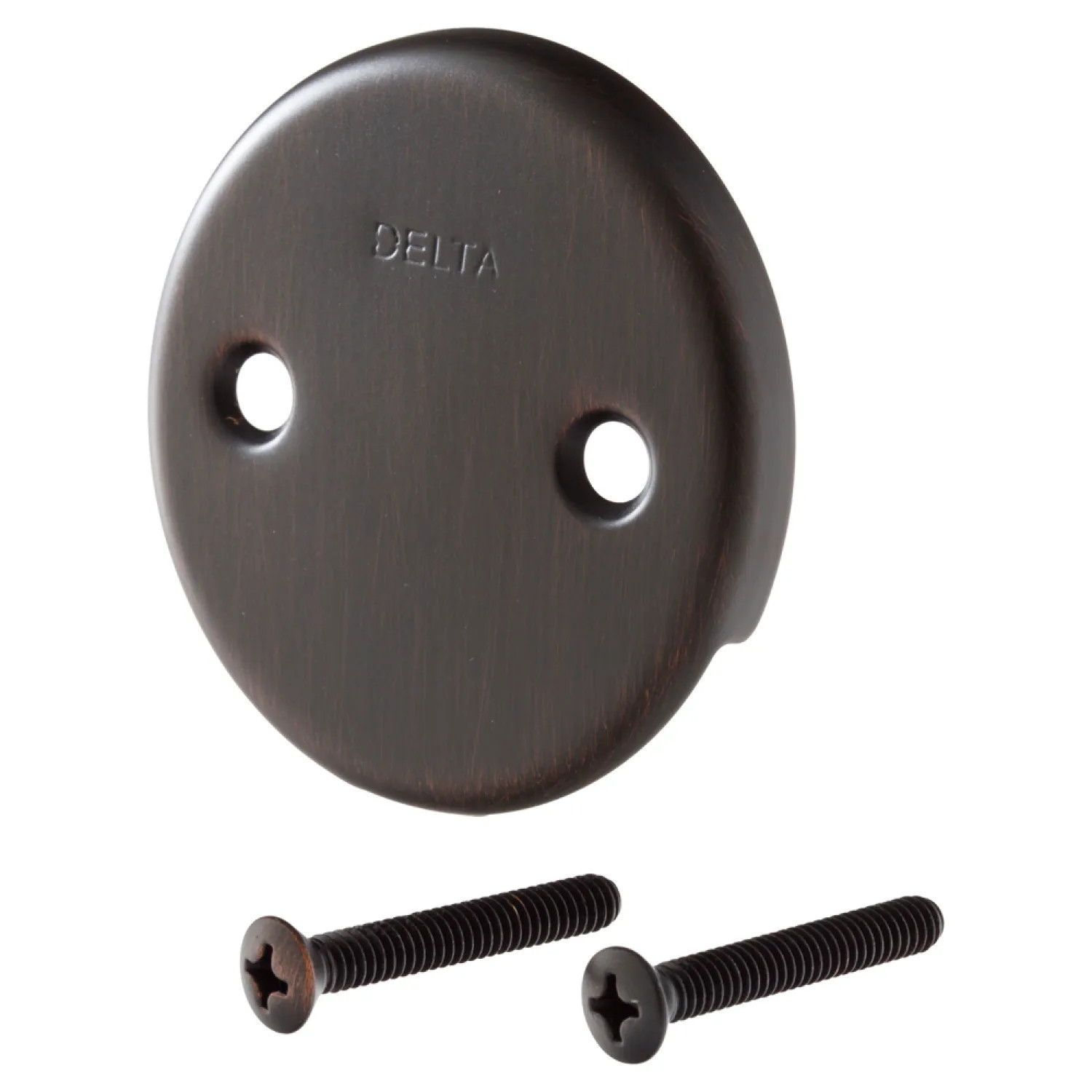 Delta RP31556RB Delta RP31556RB Overflow Plate and Screws, No Trip Lever, Venetian Bronze