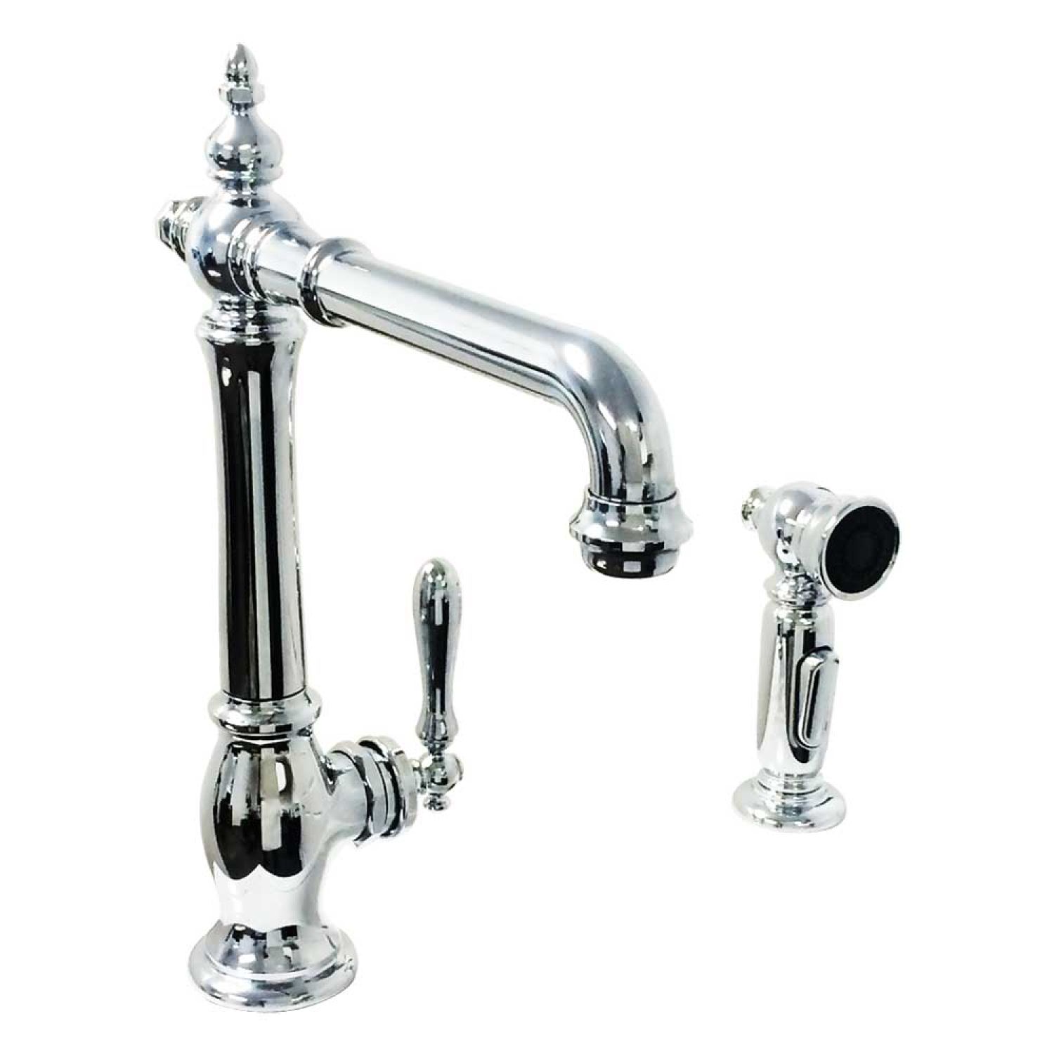Kohler 99265-CP Kohler Artifacts Single Handle High Arc Kitchen Faucet w/ Side Spray, Polished Chrome - K-99265-CP