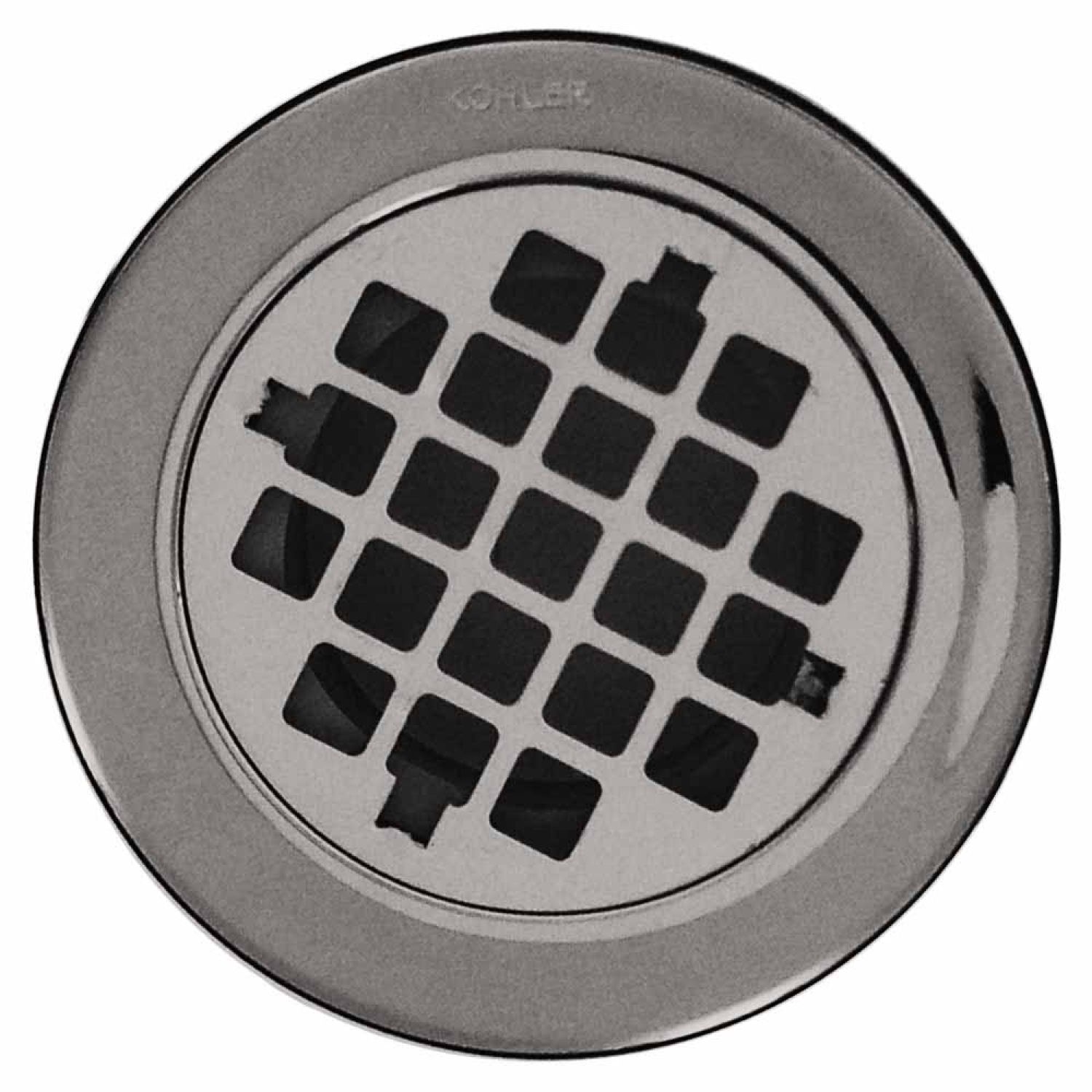 Kohler 9132-TT KOHLER Shower Drain w/ Grid Strainer - Vibrant Titanium (K-9132-TT)