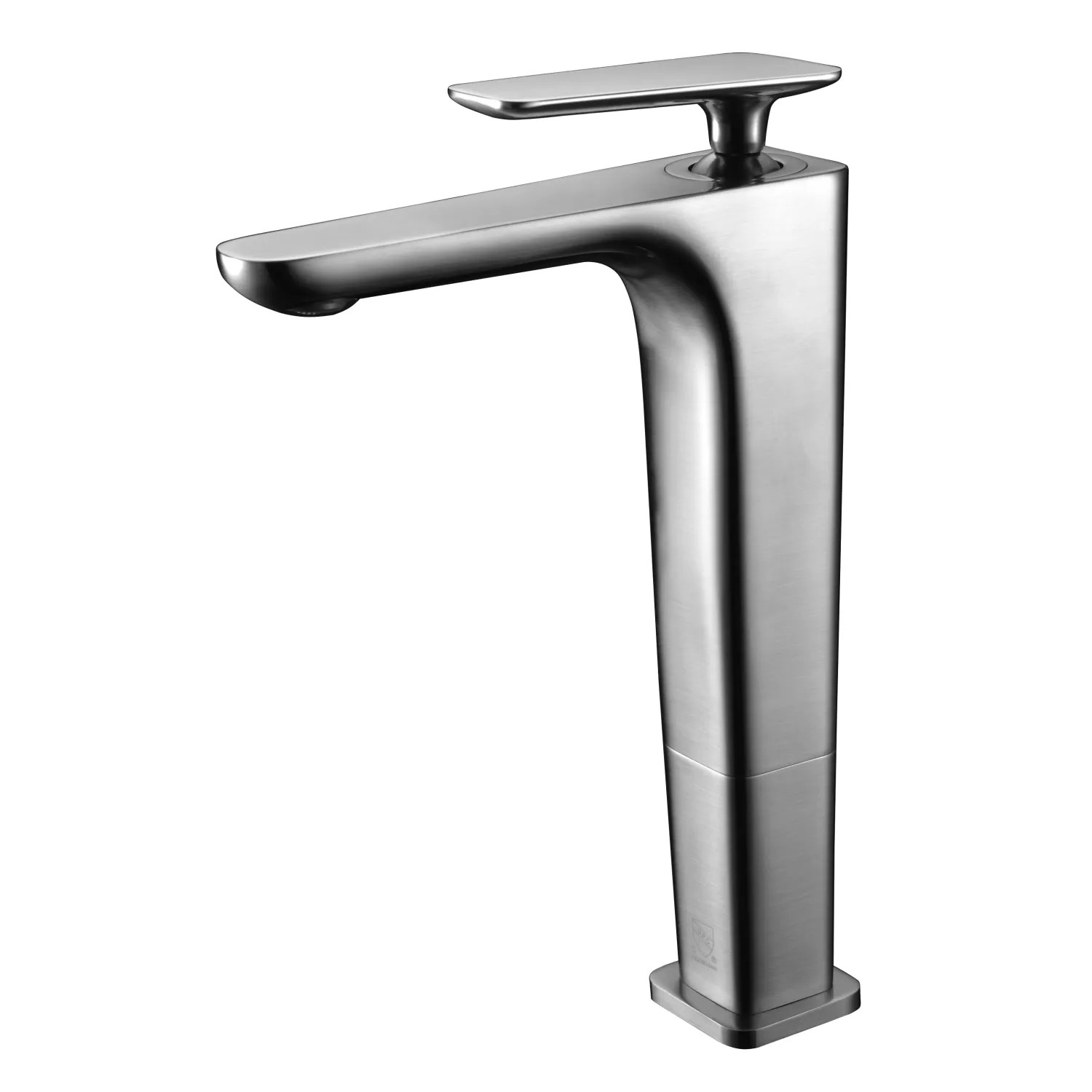 Alfi AB1778-BN ALFI Tall Single-Handle Bathroom Faucet, Lever Handle, Hot and Cold, Deck Mounted, Brushed Nickel - AB1778-BN