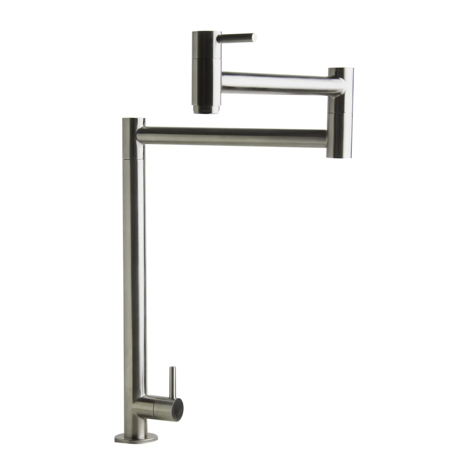 Alfi AB5018-BSS ALFI AB5018-BSS Retractable Pot Filler Kitchen Faucet - Brushed Stainless Steel