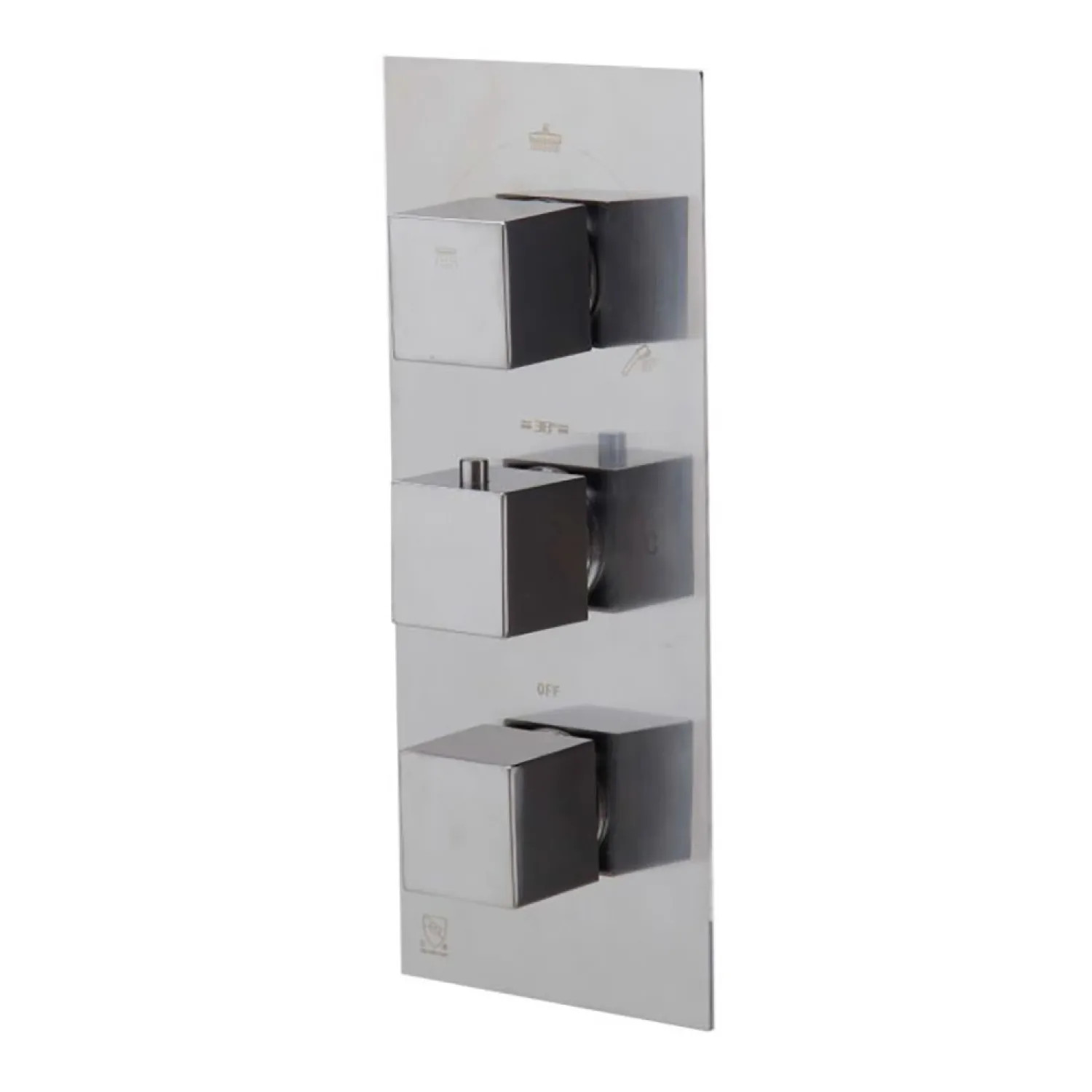 Alfi AB2801-BN ALFI AB2801-BN THERMOSTATIC 3 FUNCTION VALVE TRIM BRUSHED NICKEL - WITH ROUGH