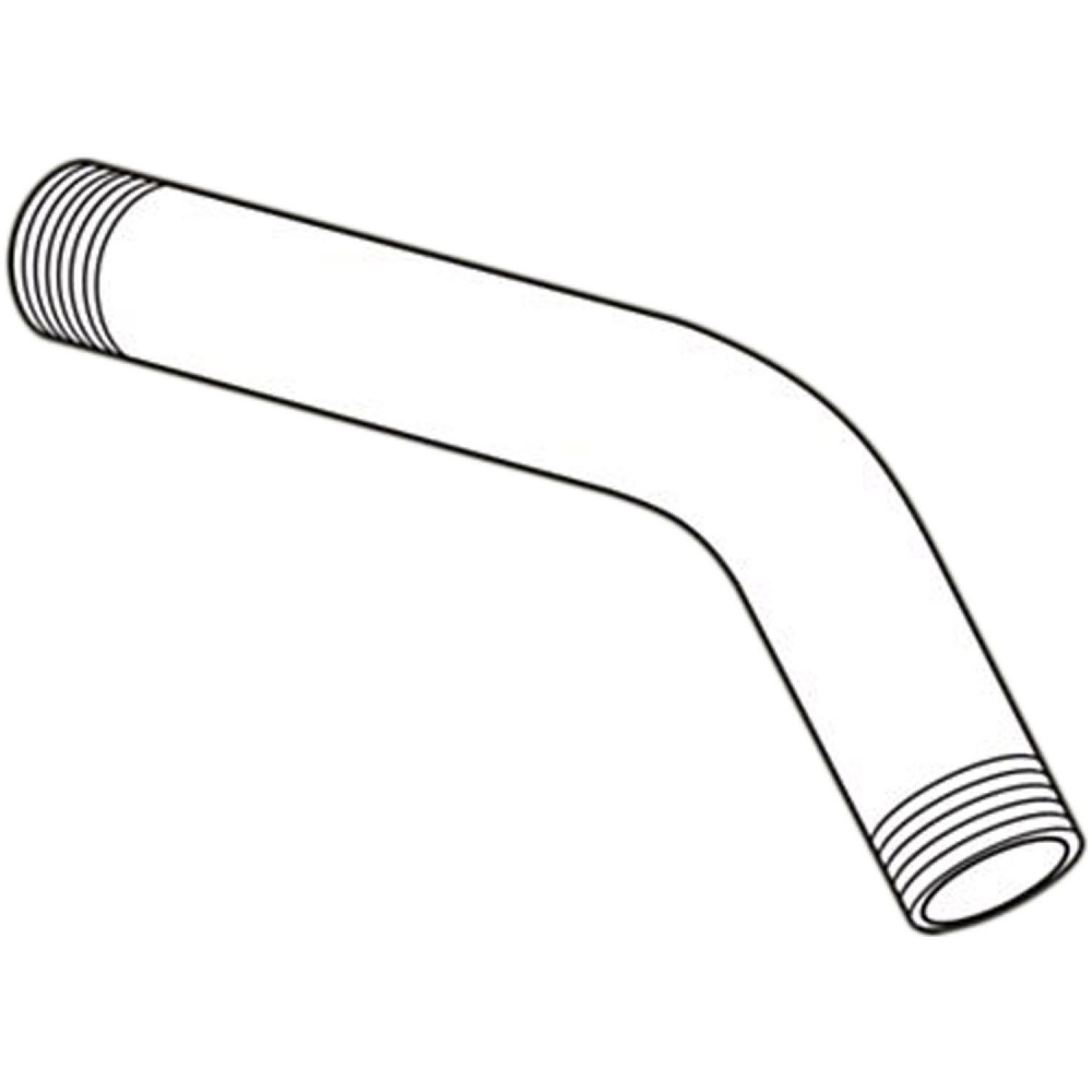 Delta RP6023NN Delta RP6023NN Delta Shower Arm (Brilliance Pearl Nickel)