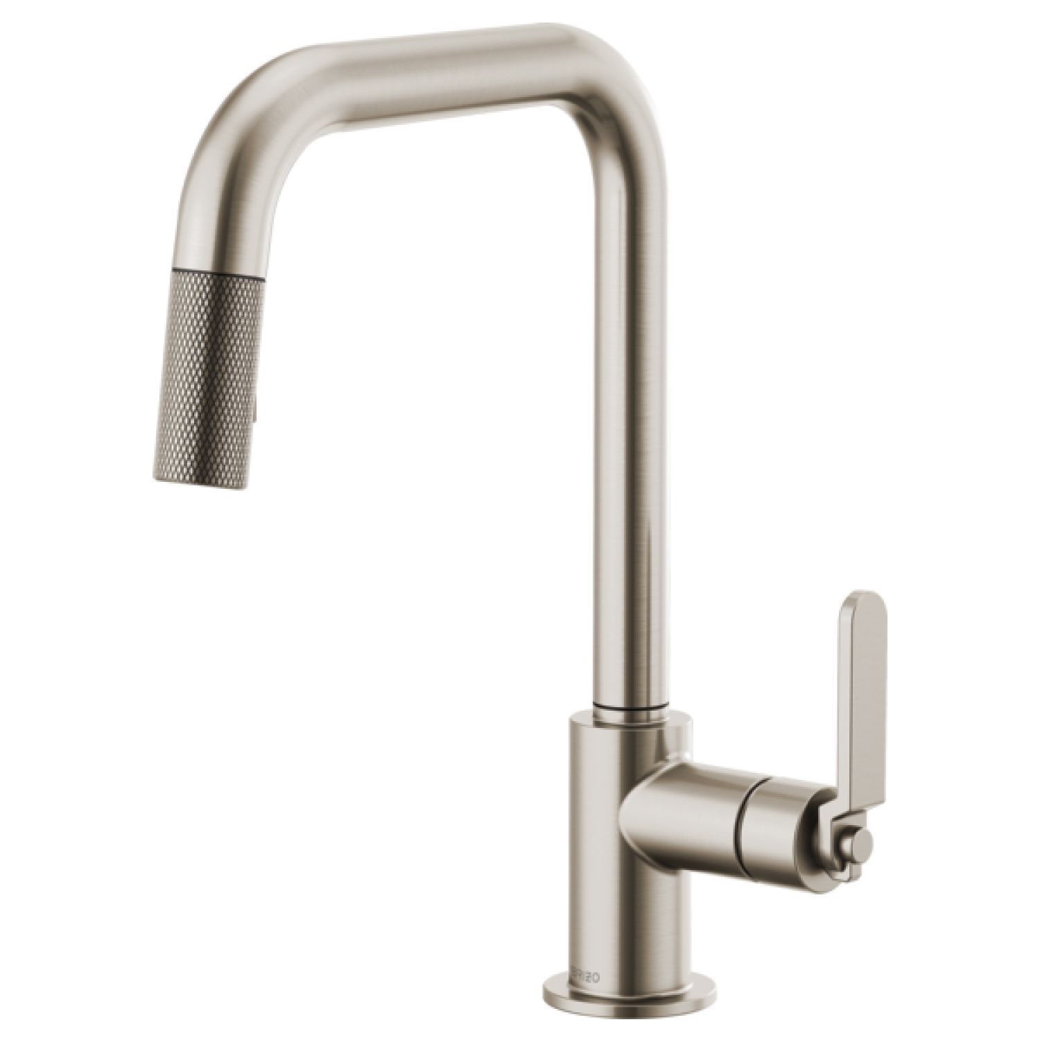 Brizo 63054LF-SS Brizo Litze Series Brilliance Stainless Pull-Down Single-Handle Faucet with Swivel Spout and Industrial Handle, 1.8 GPM - 63054LF-SS