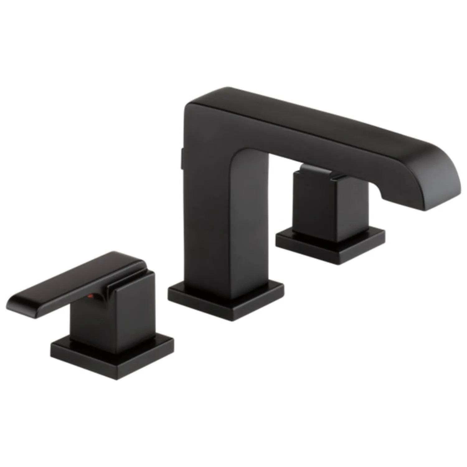 Delta 3567-BLMPU-DST Delta Ara Widespread Lavatory Faucet, Angular Spout,  4