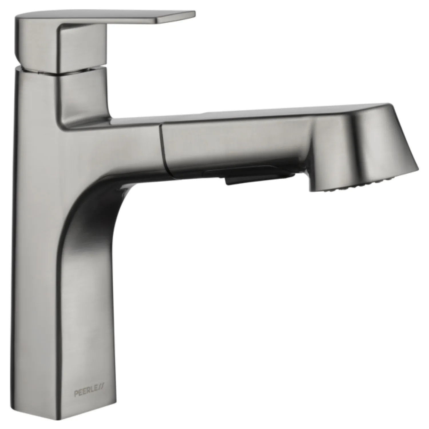 Peerless P6919LF-SS Peerless Xander Stainless Two-Function Pull-Out Kitchen Faucet with Rotating Spout, 1.5 GPM - P6919LF-SS