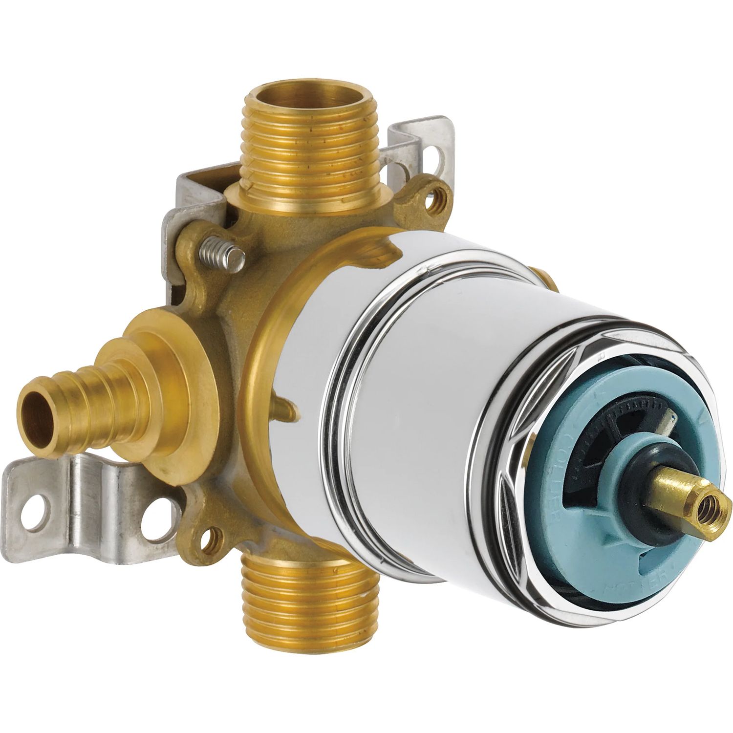 Peerless PTR188700-PFS-PX Peerless PTR188700-PFS-PX Pressure Balance Shower Rough-In Valve, 1/2