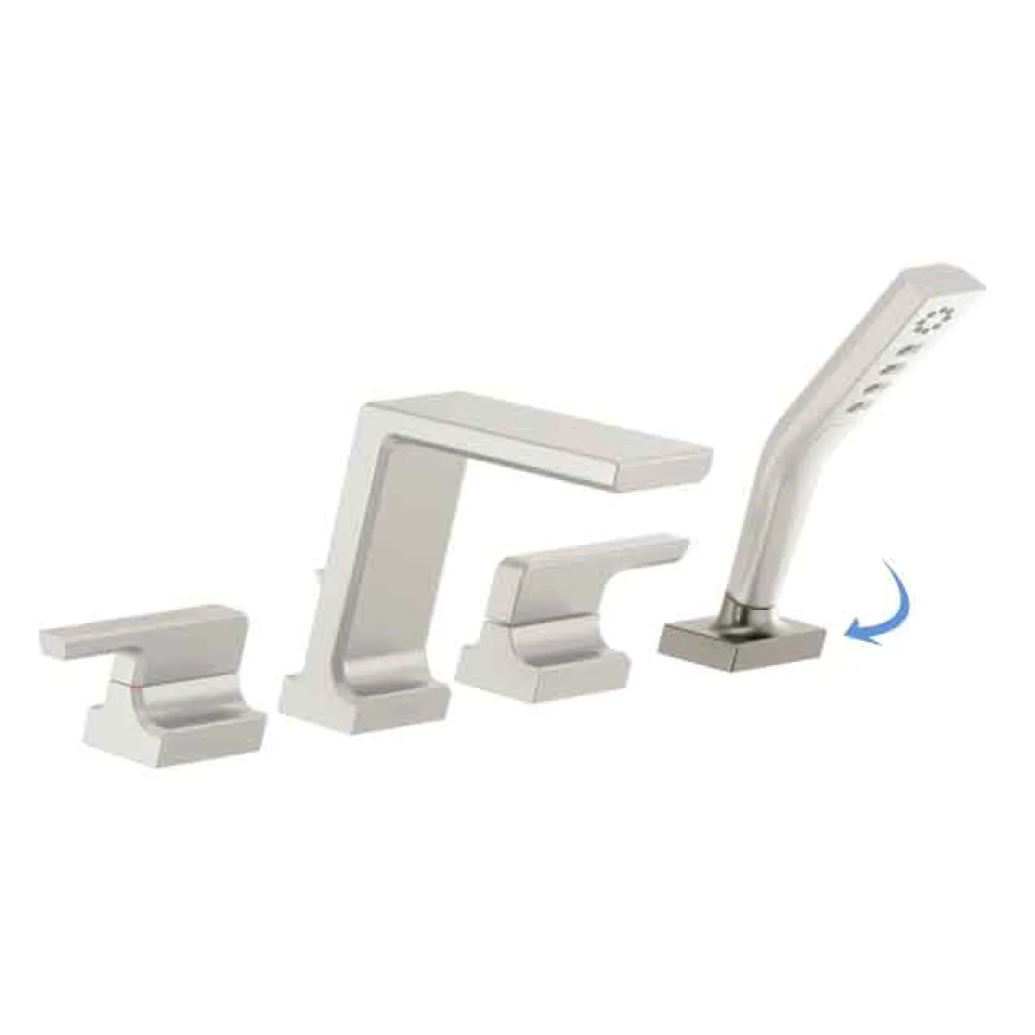Delta RP91928SS Delta RP91928SS Pivotal Hand Shower Base for Roman Tub - Stainless