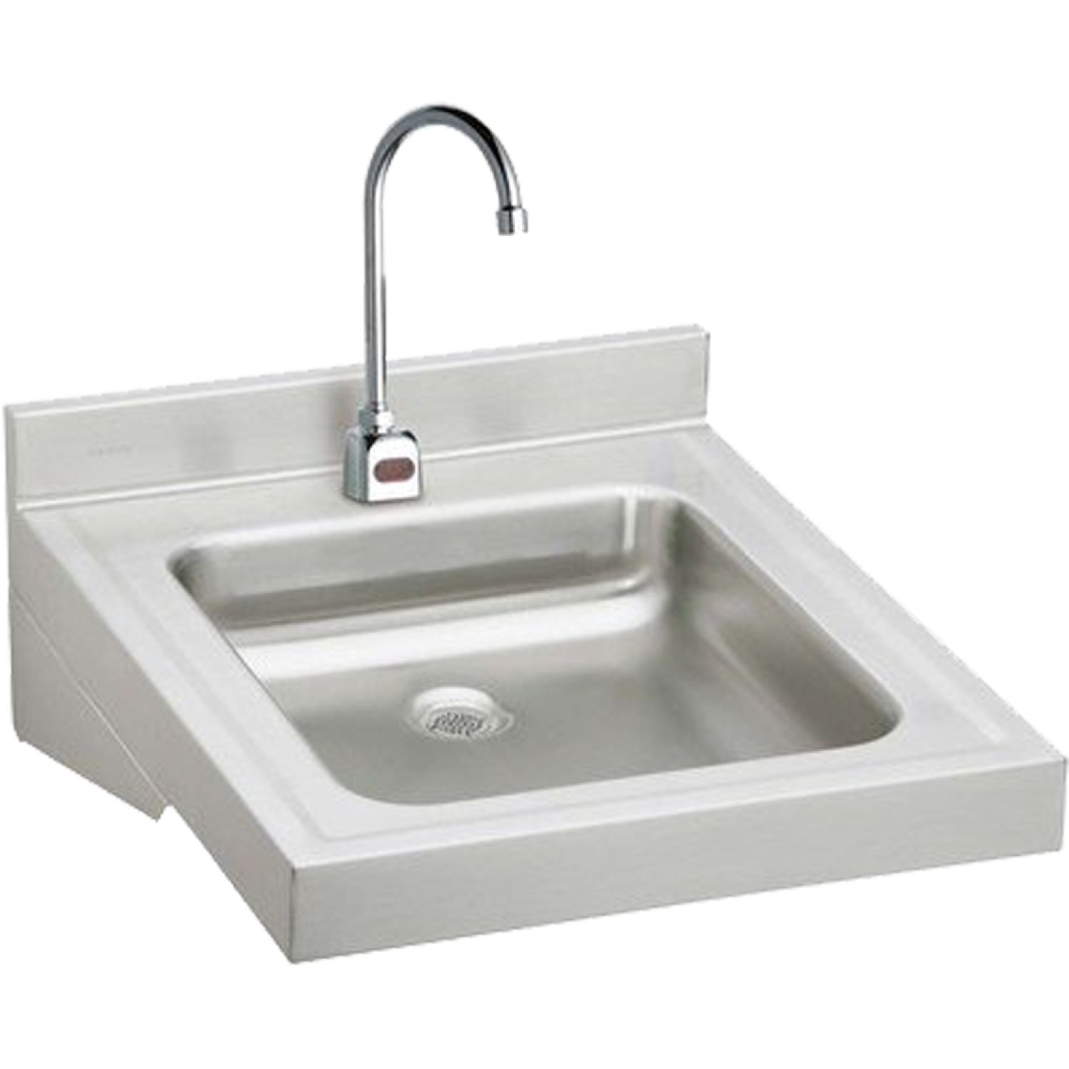 Elkay WCL1923OSDSBMC Elkay WCL1923OSDSBMC  Wheelchair Lavatory Wall-Mounted Sink Package