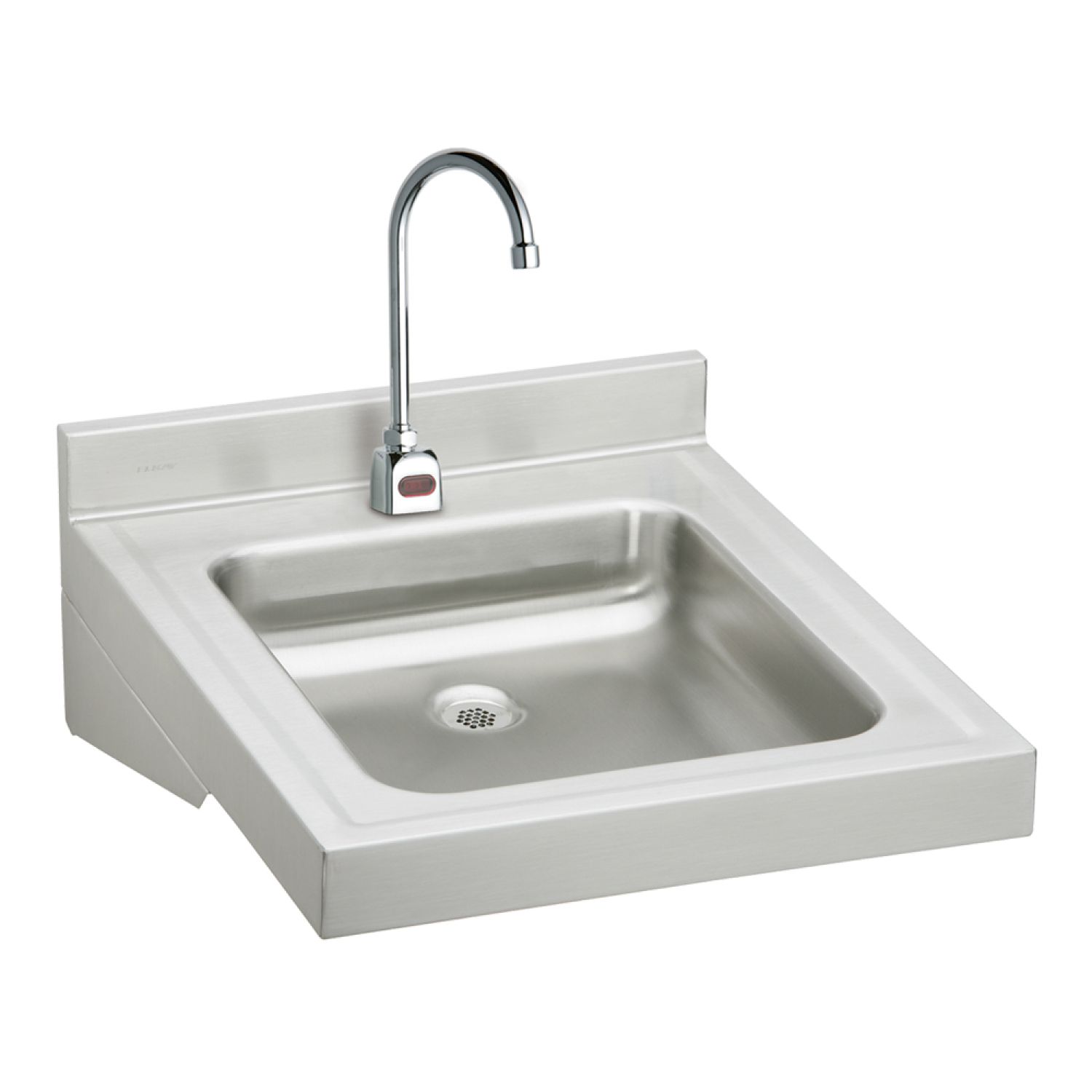 Elkay WCL1923OSDSACTMC Elkay WCL1923OSDSACTMC Lavatory Stainless Steel Single Bowl Sink Package