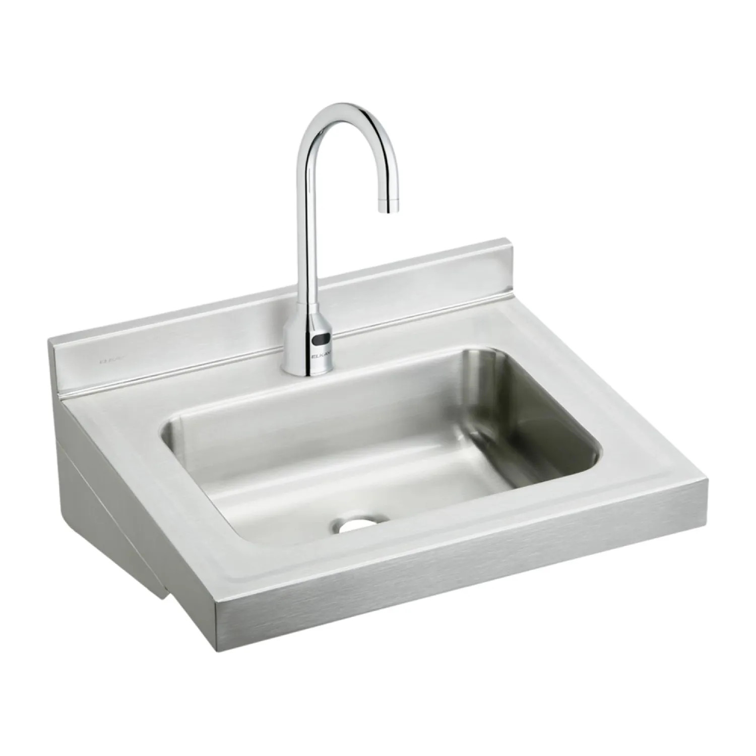 Elkay ELV2219SACC Elkay ELV2219SACC Stainless Steel Wall Hung Lavatory Sink Kit - Buffed Satin