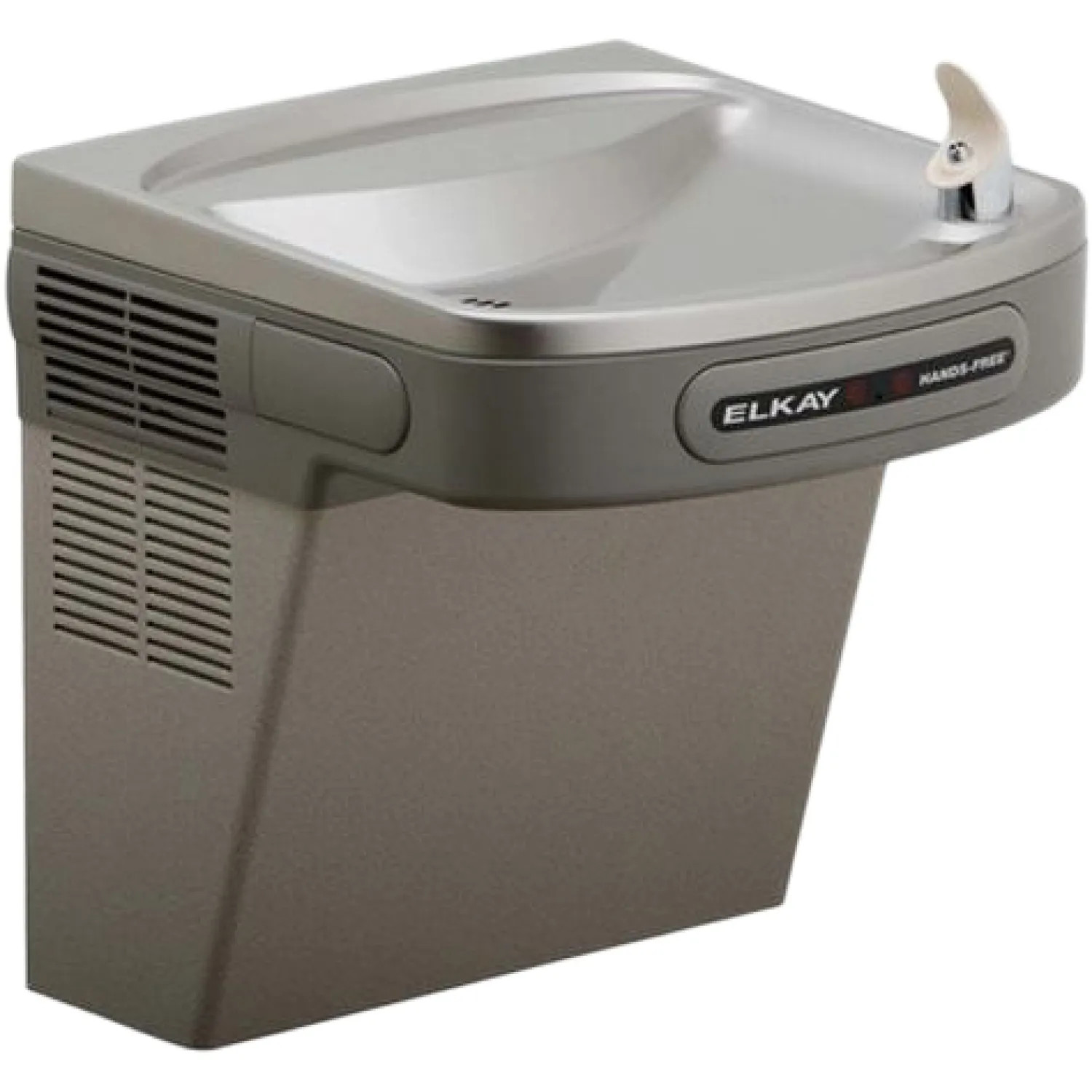Elkay EZODL Elkay EZODL Wall-Mounted Hands-Free Drinking Fountain - Non-Refrigerated, Non-Filtered, 115v, Light Gray
